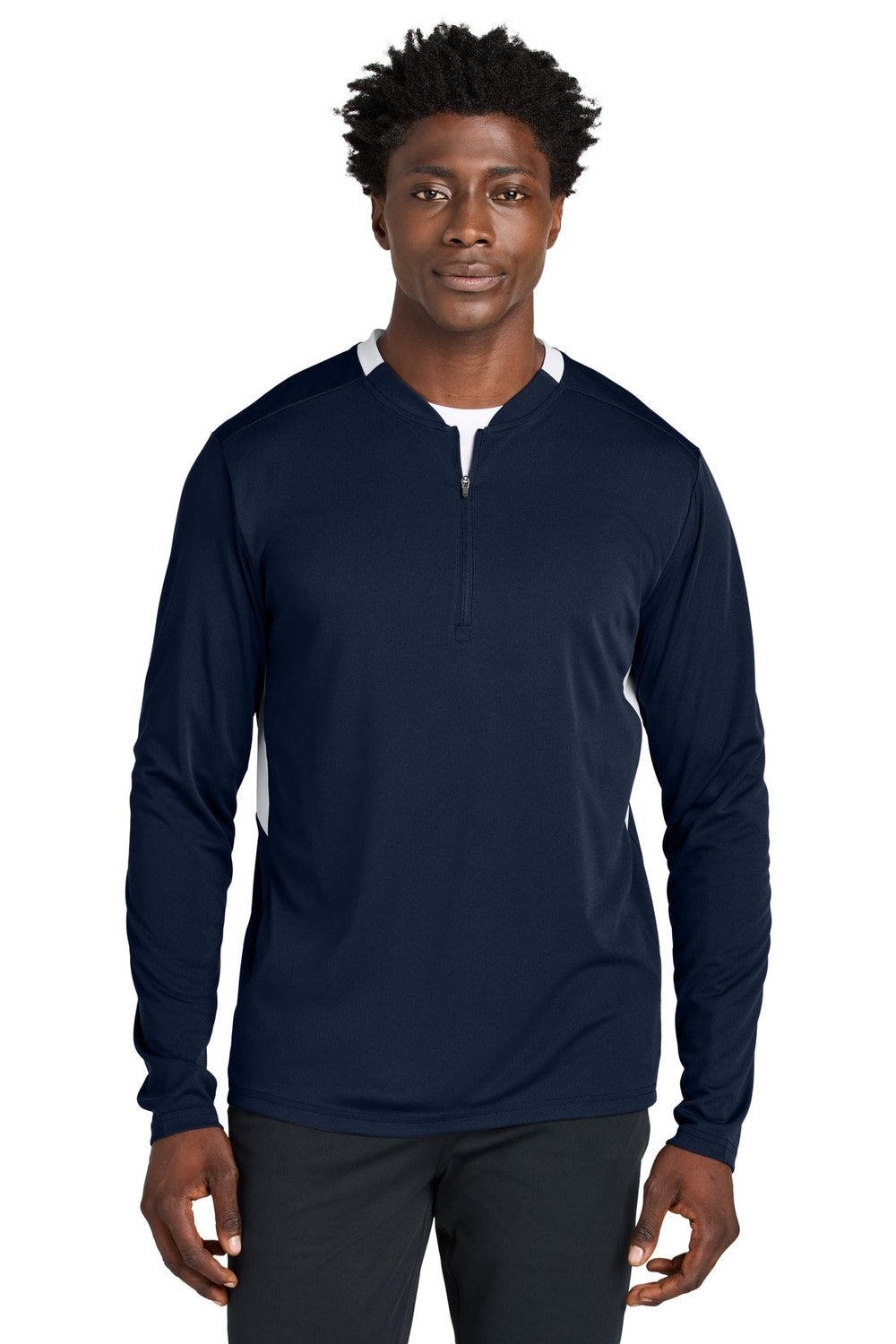 Sport-Tek Club 1/4-Zip Pullover ST443 Mens Apparel Sweatshirts & Fleece
