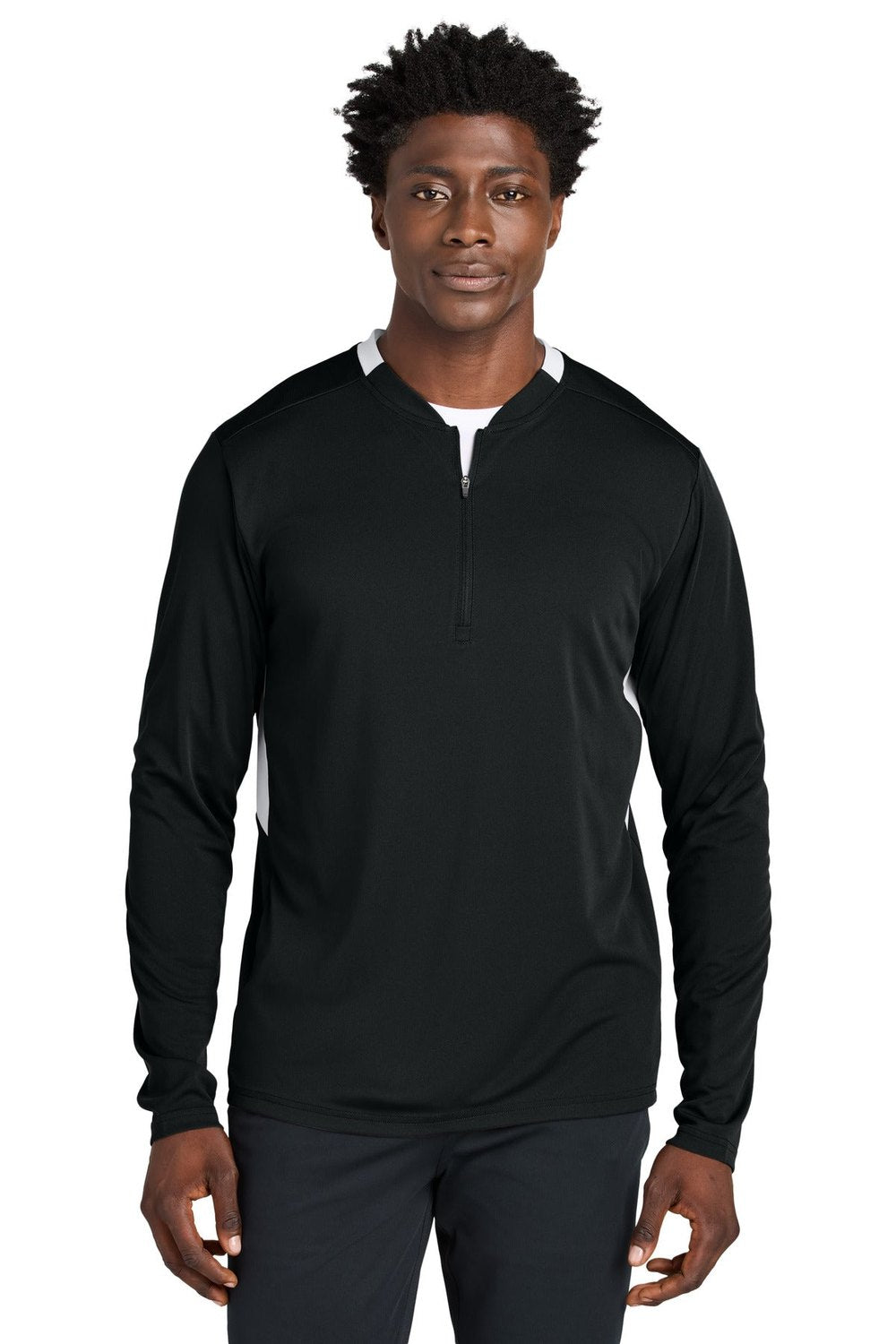 Sport-Tek Club 1/4-Zip Pullover ST443 Mens Apparel Sweatshirts & Fleece