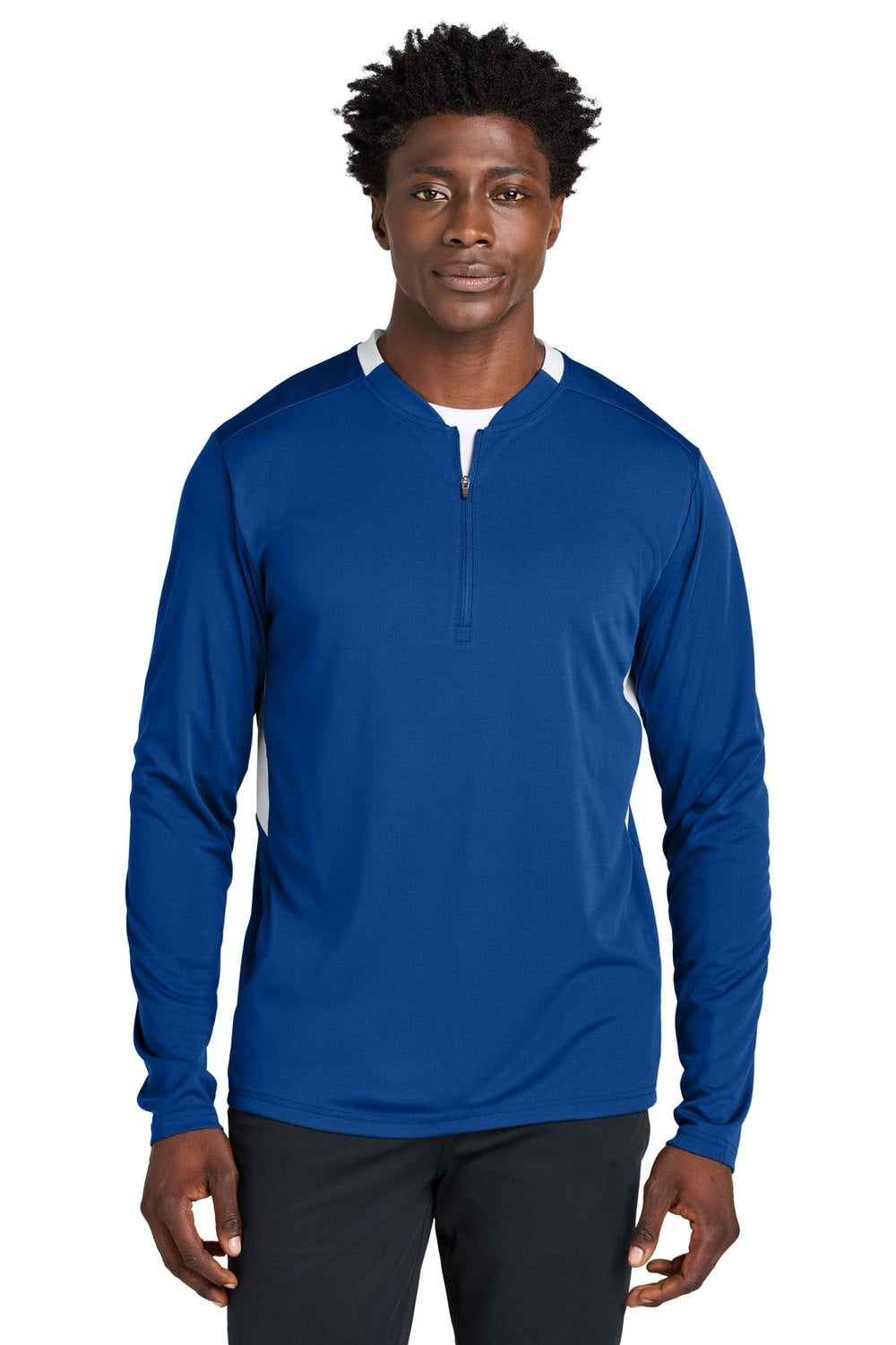 Sport-Tek Club 1/4-Zip Pullover ST443 Mens Apparel Sweatshirts & Fleece