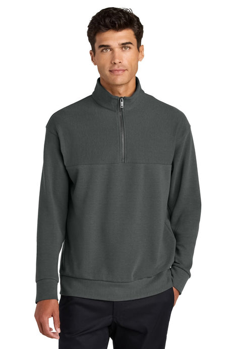 Mercer+Mettle Men's Linear Texture 1/4-Zip MM3040 Mens Apparel Shirts & Tops