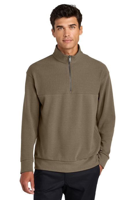 Mercer+Mettle Men's Linear Texture 1/4-Zip MM3040 Mens Apparel Shirts & Tops