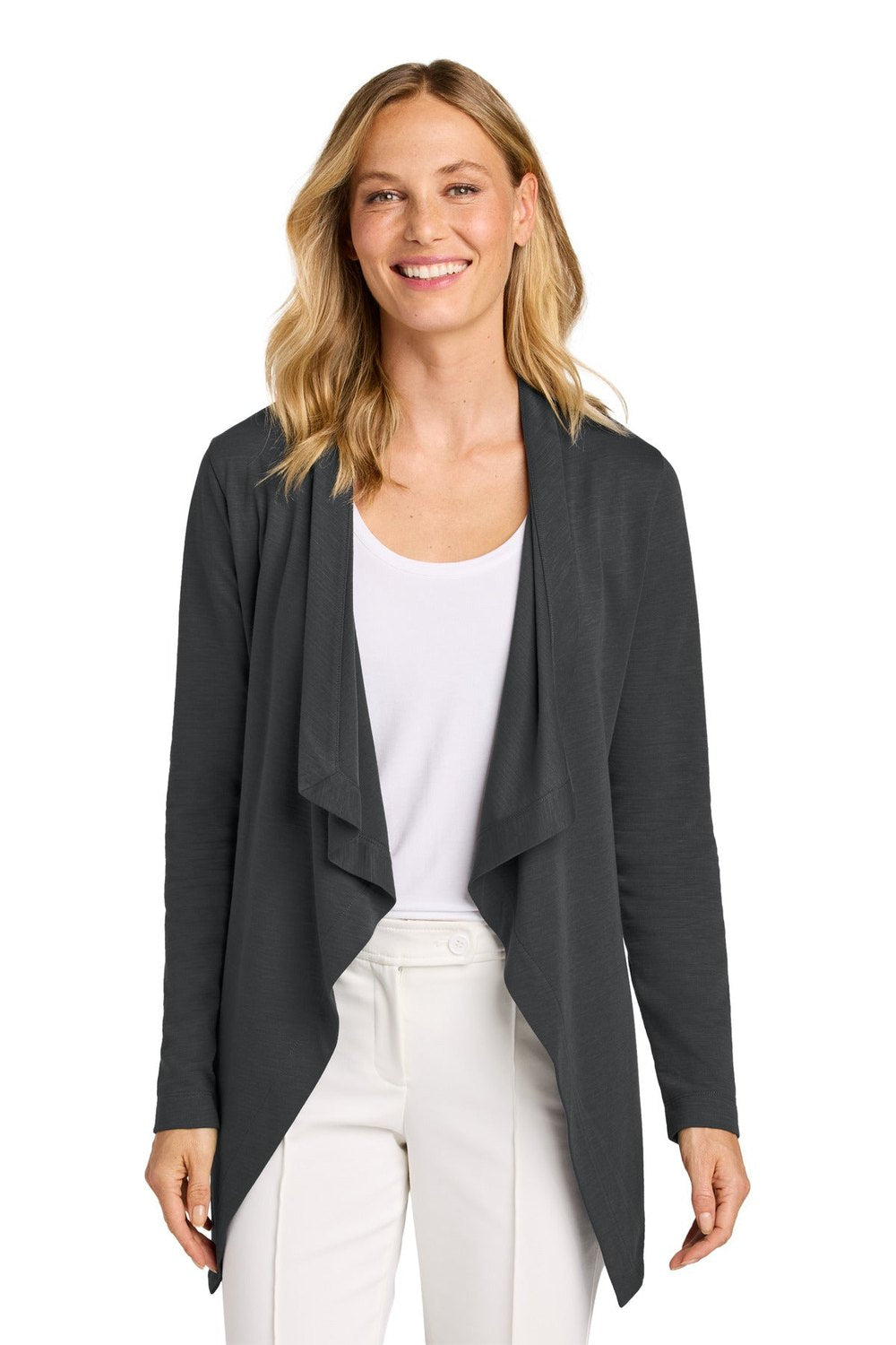 Port Authority Women's Breakwater Open Cardigan LK820 Womens Apparel Shirts & Tops