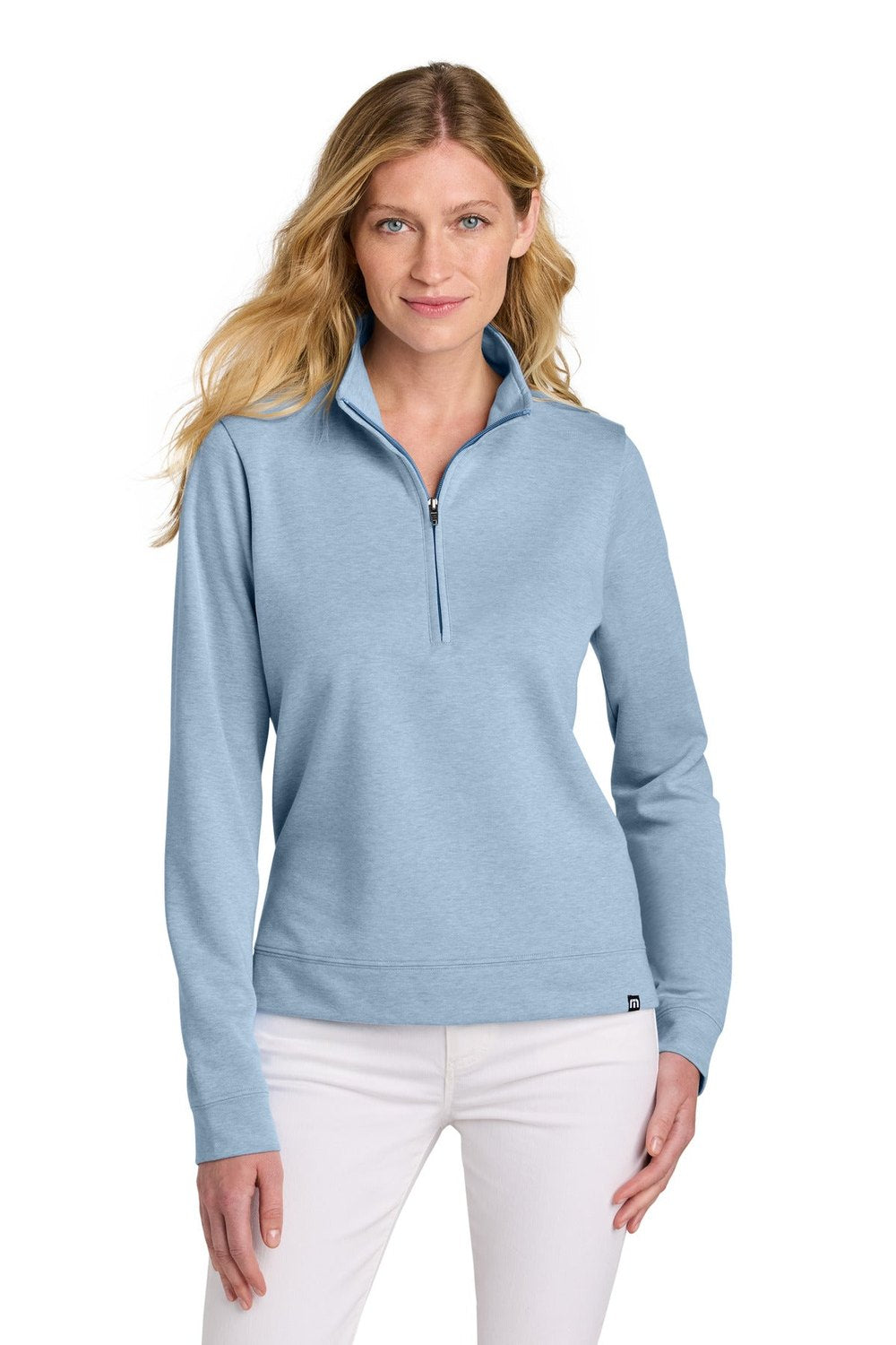 TravisMathew Women's Coveside 1/2-Zip TM1LD007 Corporate Apparel Sweatshirts & Fleece