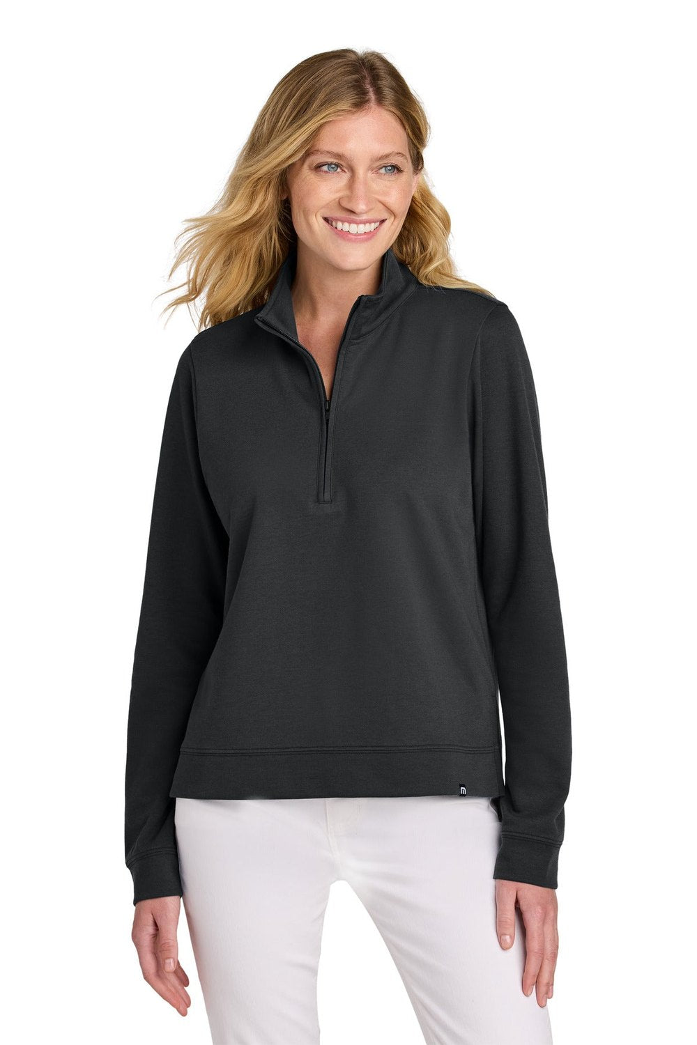 TravisMathew Women's Coveside 1/2-Zip TM1LD007 Corporate Apparel Sweatshirts & Fleece
