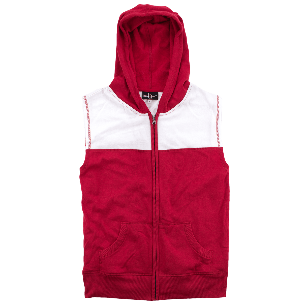 Boxercraft Youth Girls' Rival Sleeveless Hoodie Youth Apparel Hoodies & Sweatshirts