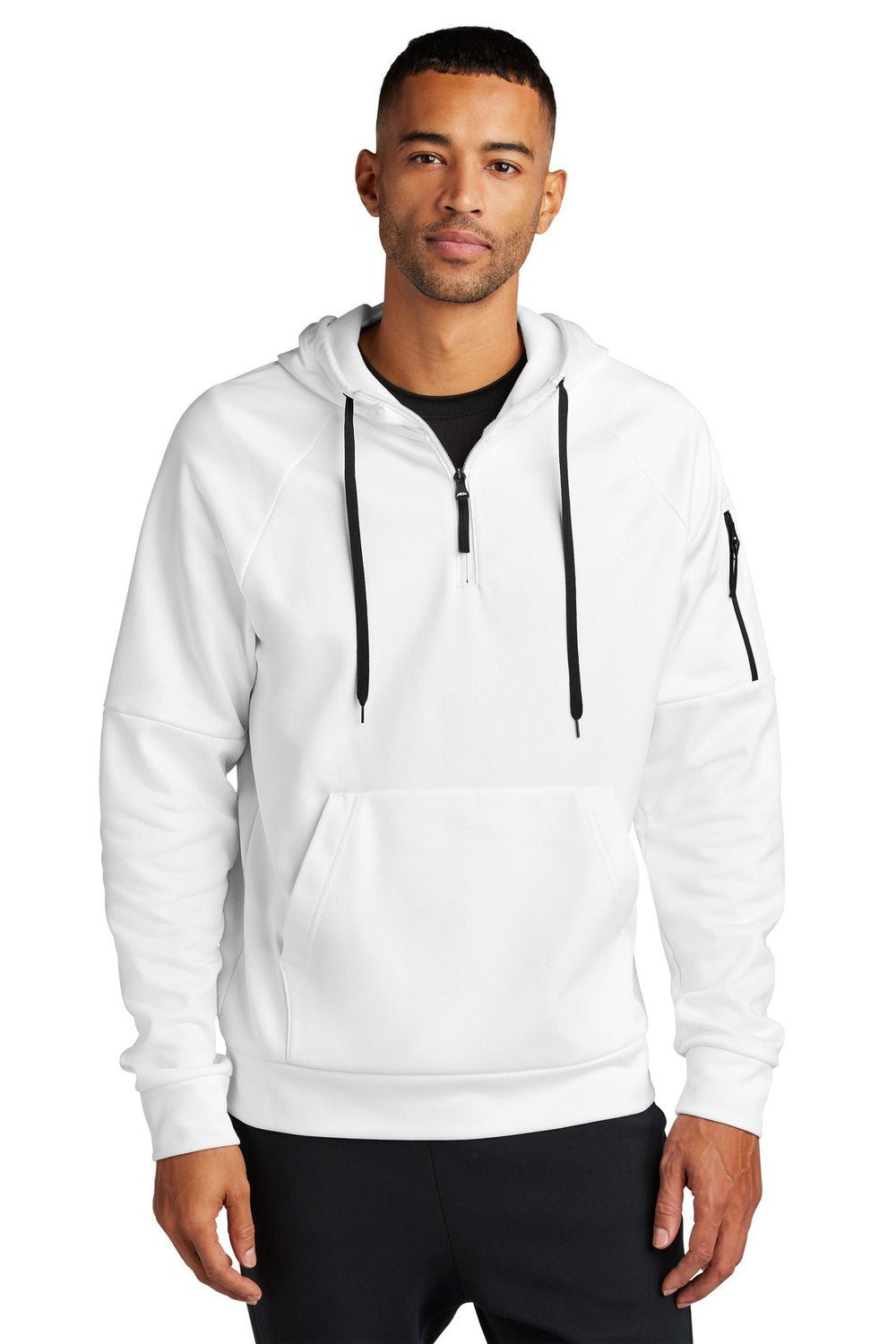 Nike Men's Therma-FIT Pocket 1/4-Zip Fleece Hoodie NKFD9742 Corporate Apparel Shirts & Tops