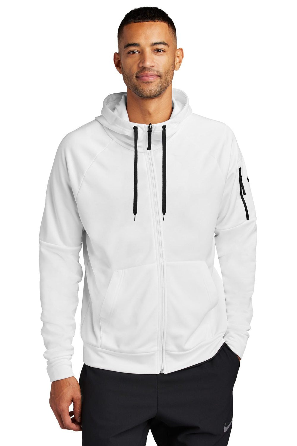 Nike Therma-FIT Pocket Full-Zip Fleece Hoodie NKFD9859 Corporate Apparel Shirts & Tops