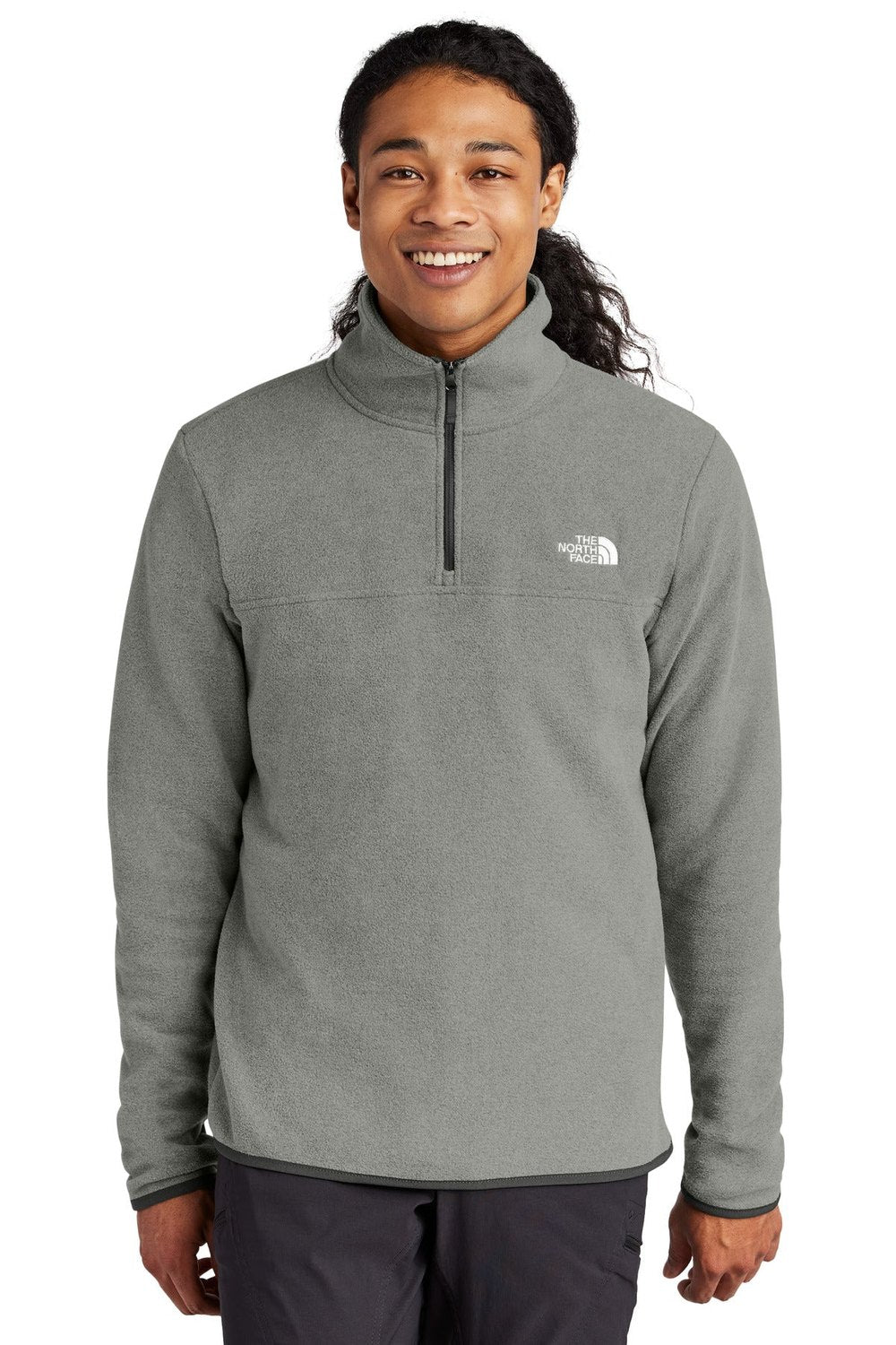 The North Face Men's Glacier 1/4-Zip Fleece NF0A7V4L Corporate Apparel Shirts & Tops