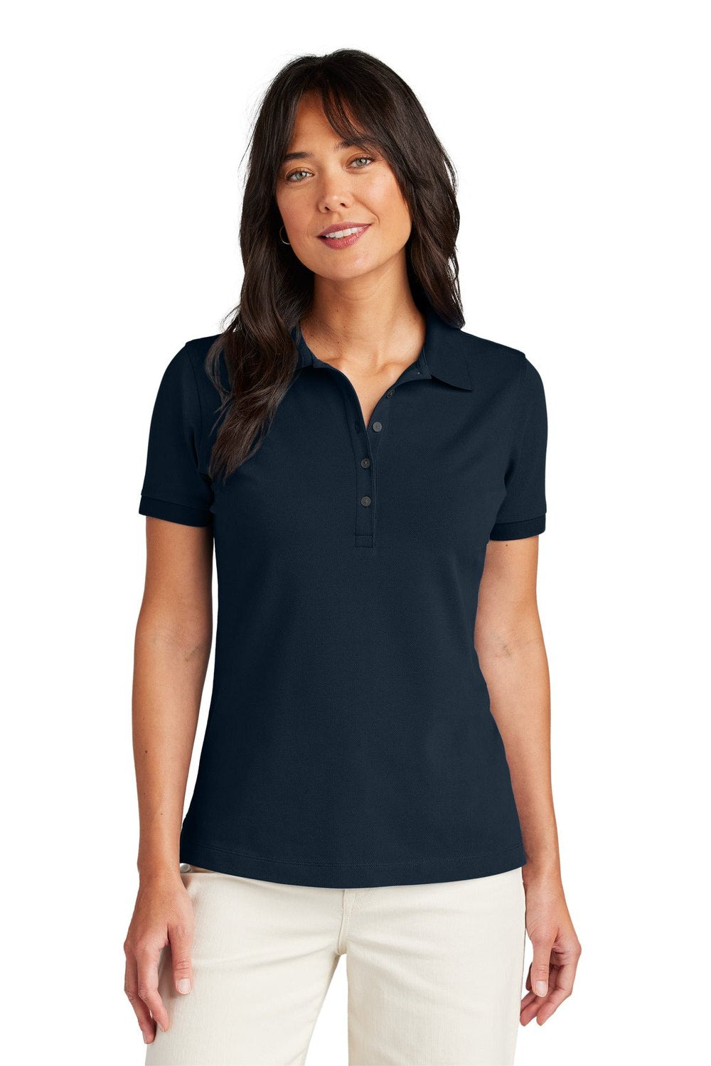 Brooks Brothers Women's Pima Cotton Pique Polo BB18201 Corporate Apparel Shirts & Tops