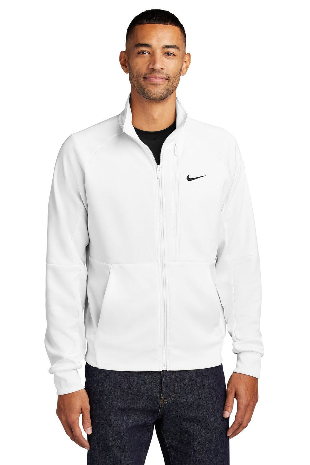 Nike Full-Zip Chest Swoosh Jacket NKFD9891 Corporate Apparel Jackets & Vests