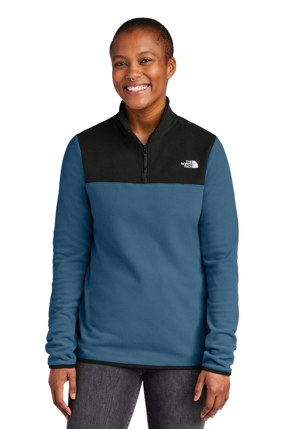 The North Face Women's Glacier 1/4-Zip Fleece NF0A7V4M Corporate Apparel Shirts & Tops
