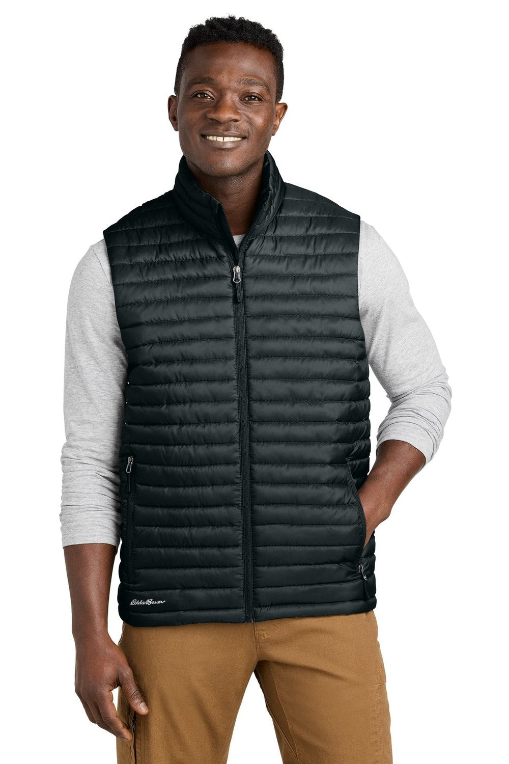 Eddie Bauer Packable Quilted Vest EB516 Corporate Apparel Jackets & Vests