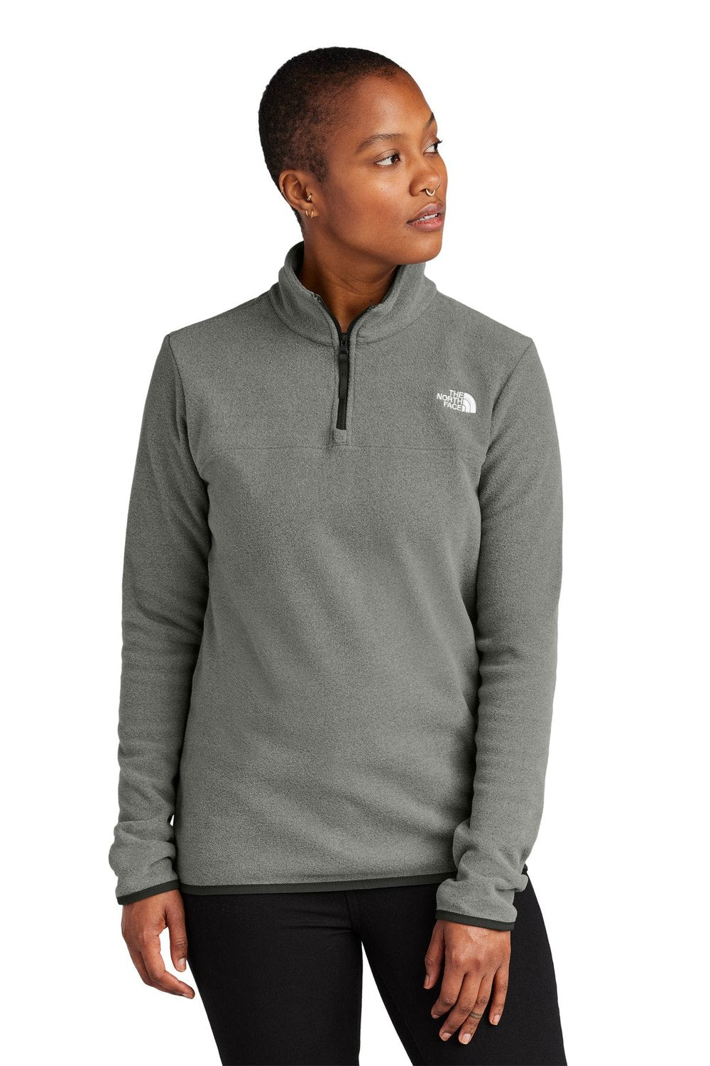 The North Face Women's Glacier 1/4-Zip Fleece NF0A7V4M Corporate Apparel Shirts & Tops