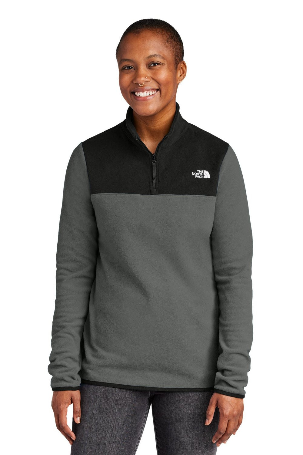 The North Face Women's Glacier 1/4-Zip Fleece NF0A7V4M Corporate Apparel Shirts & Tops