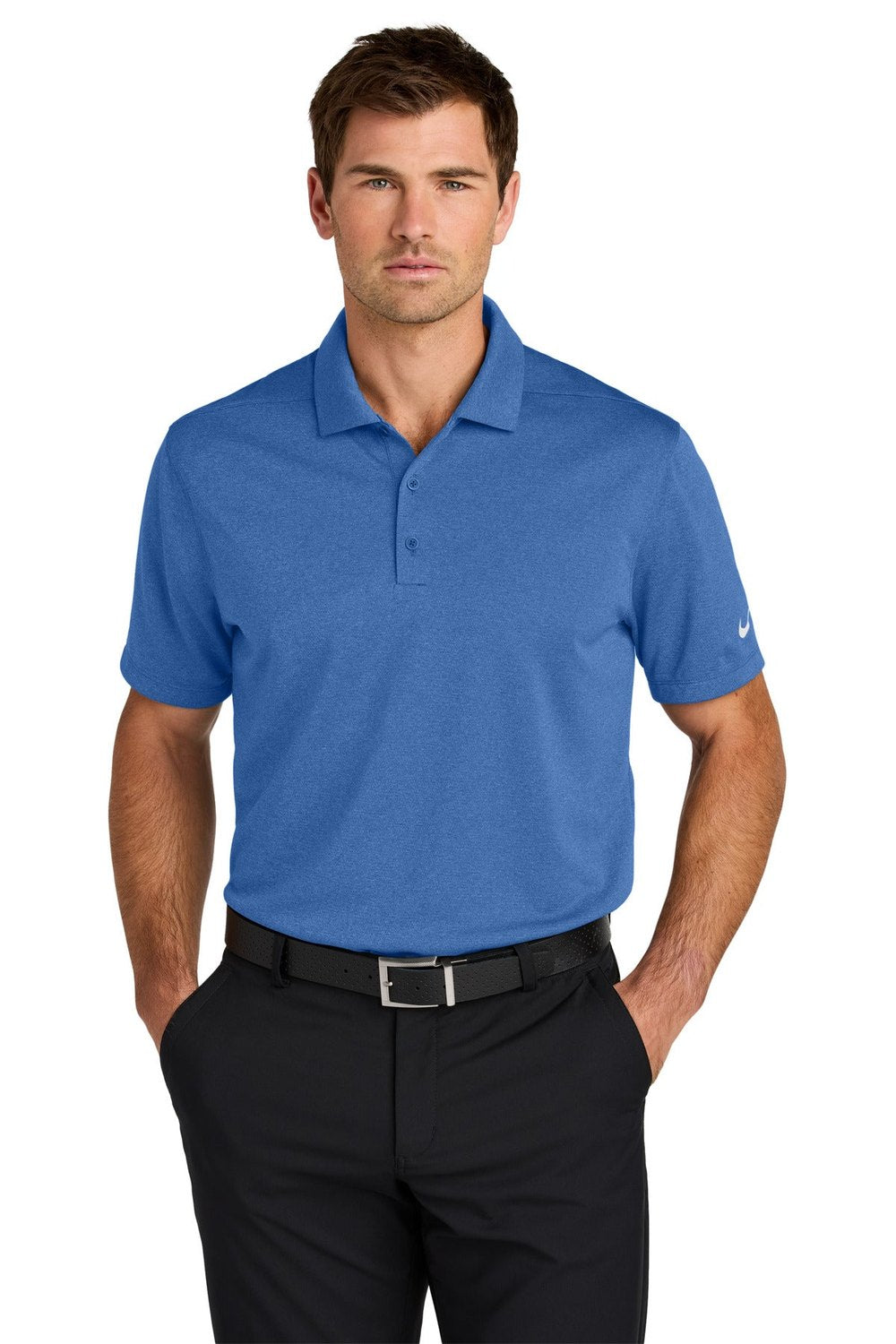 Nike Dri-FIT Smooth Heather Polo NKFQ4794 Corporate Apparel Shirts & Tops