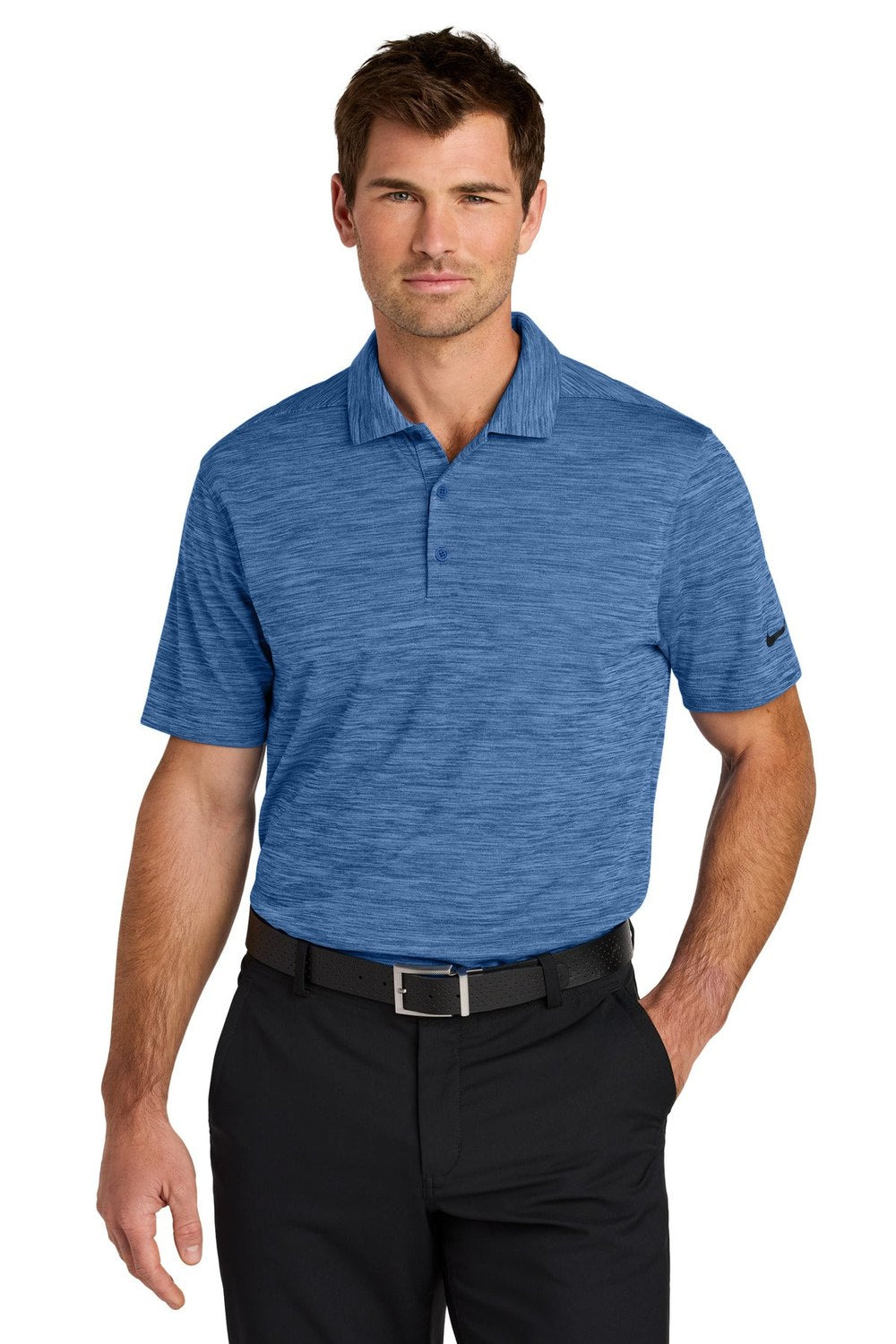 Nike Dri-FIT Striated Polo NKFQ4792 Corporate Apparel Shirts & Tops