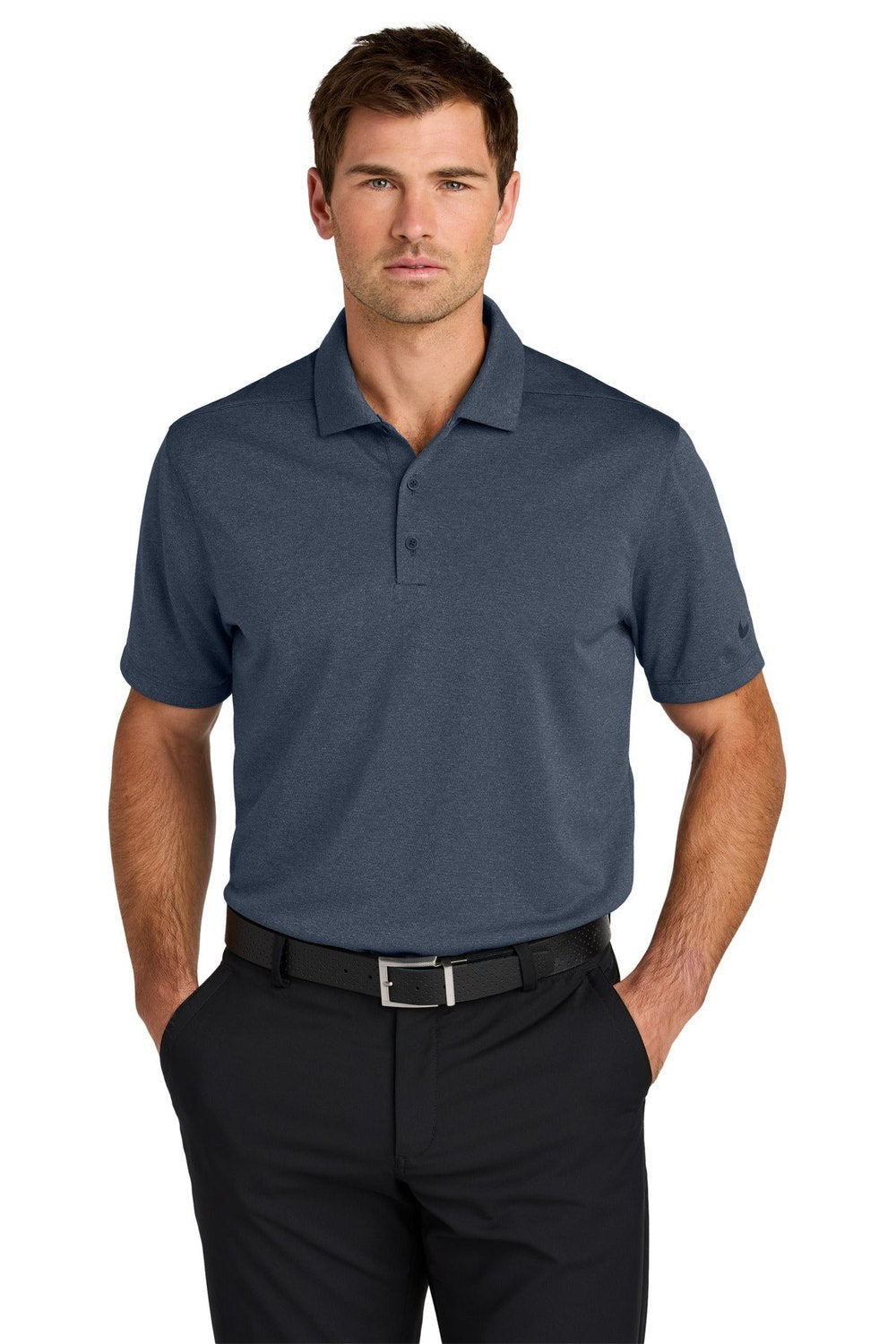 Nike Dri-FIT Smooth Heather Polo NKFQ4794 Corporate Apparel Shirts & Tops