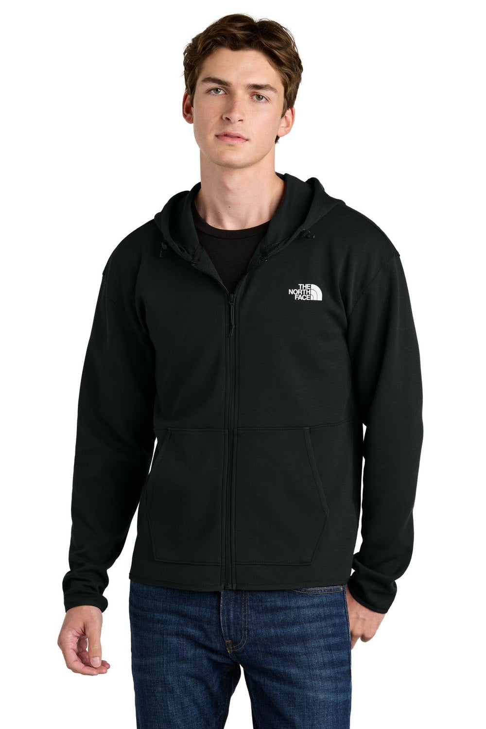 The North Face Double-Knit Full-Zip Hoodie NF0A8BUS Corporate Apparel Shirts & Tops