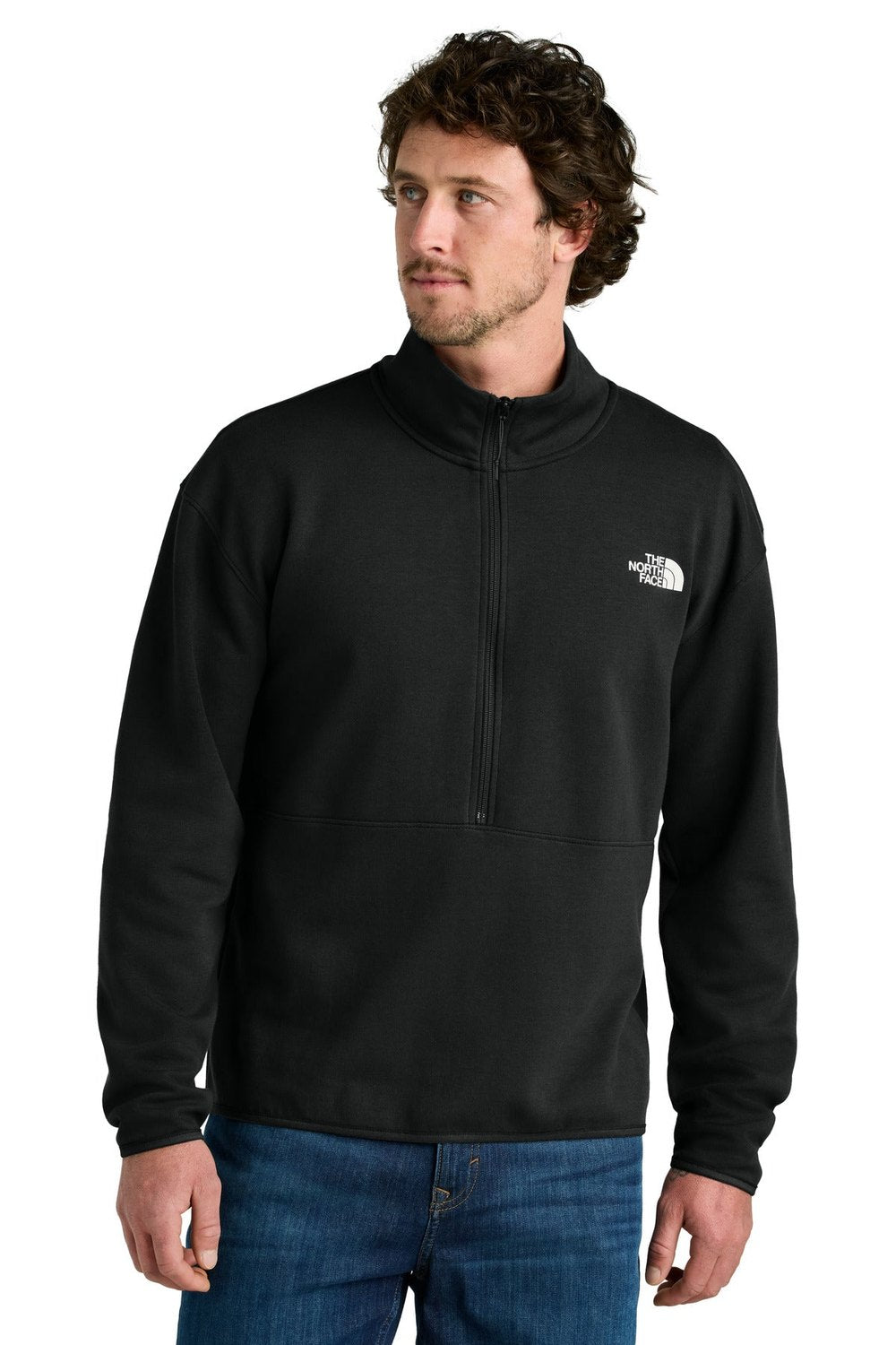 The North Face Double-Knit 1/2-Zip Fleece NF0A8C5G Corporate Apparel Shirts & Tops