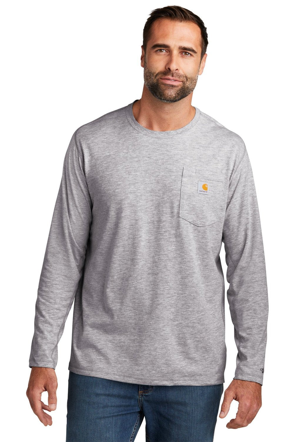 Carhartt Force Long Sleeve Pocket T-Shirt CT106656 Corporate Apparel Shirts & Tops