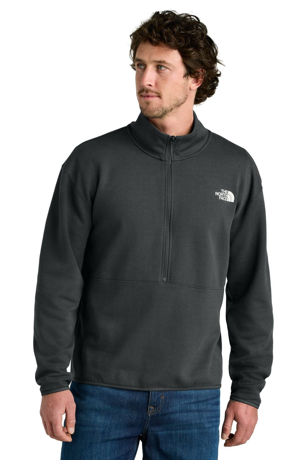 The North Face Double-Knit 1/2-Zip Fleece NF0A8C5G Corporate Apparel Shirts & Tops