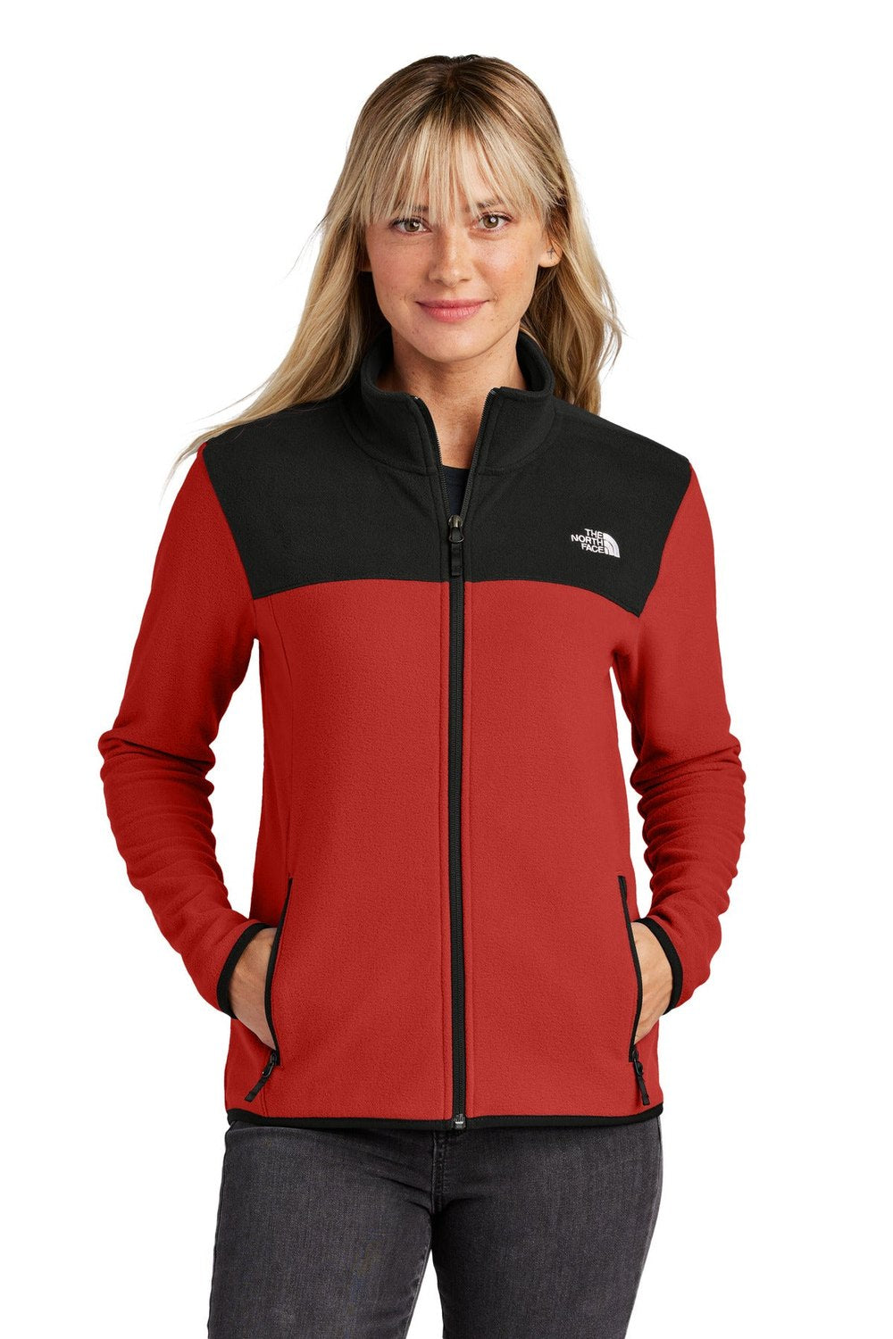 The North Face Women's Glacier Full-Zip Fleece Jacket NF0A7V4K Corporate Apparel Jackets & Vests