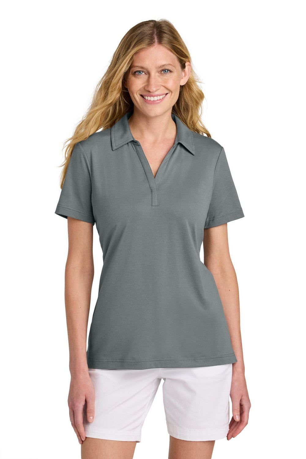 TravisMathew Women's Glenview Solid Polo TM1LF071 Corporate Apparel Shirts & Tops