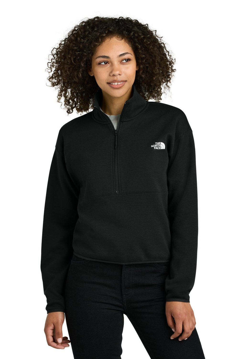 The North Face Women's Double-Knit 1/2-Zip Fleece NF0A8C5H Corporate Apparel Shirts & Tops