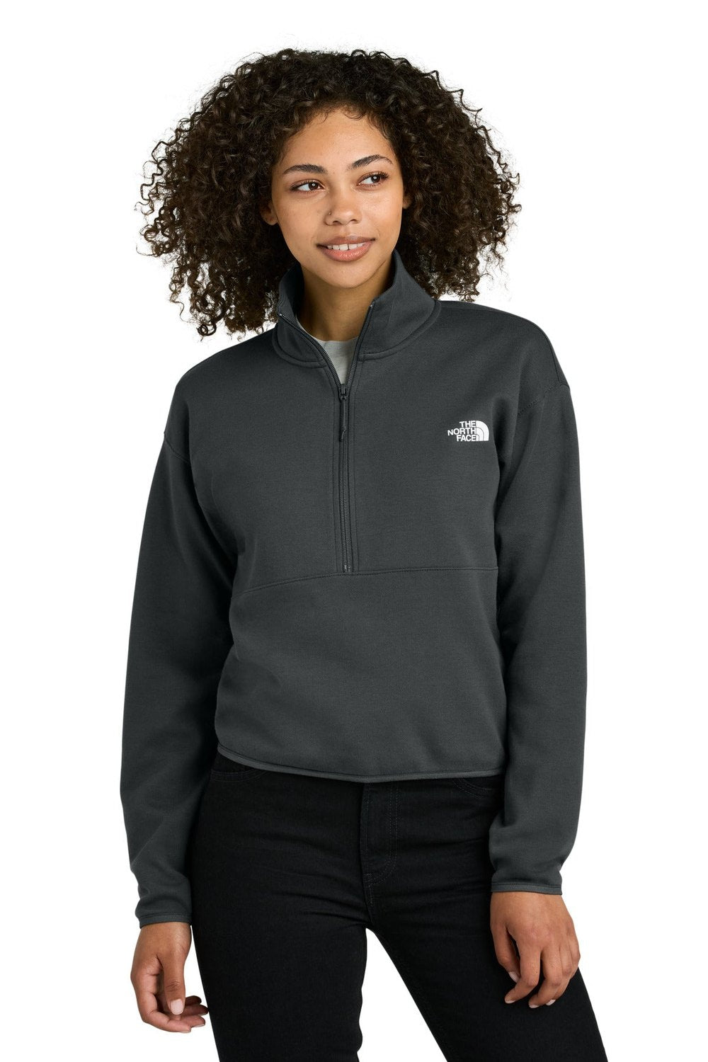 The North Face Women's Double-Knit 1/2-Zip Fleece NF0A8C5H Corporate Apparel Shirts & Tops