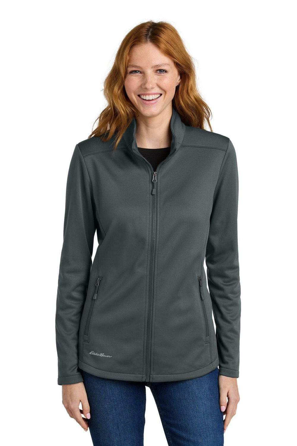 Eddie Bauer Women's Smooth Mid Layer Fleece Full-Zip EB2470 Corporate Apparel Jackets & Vests