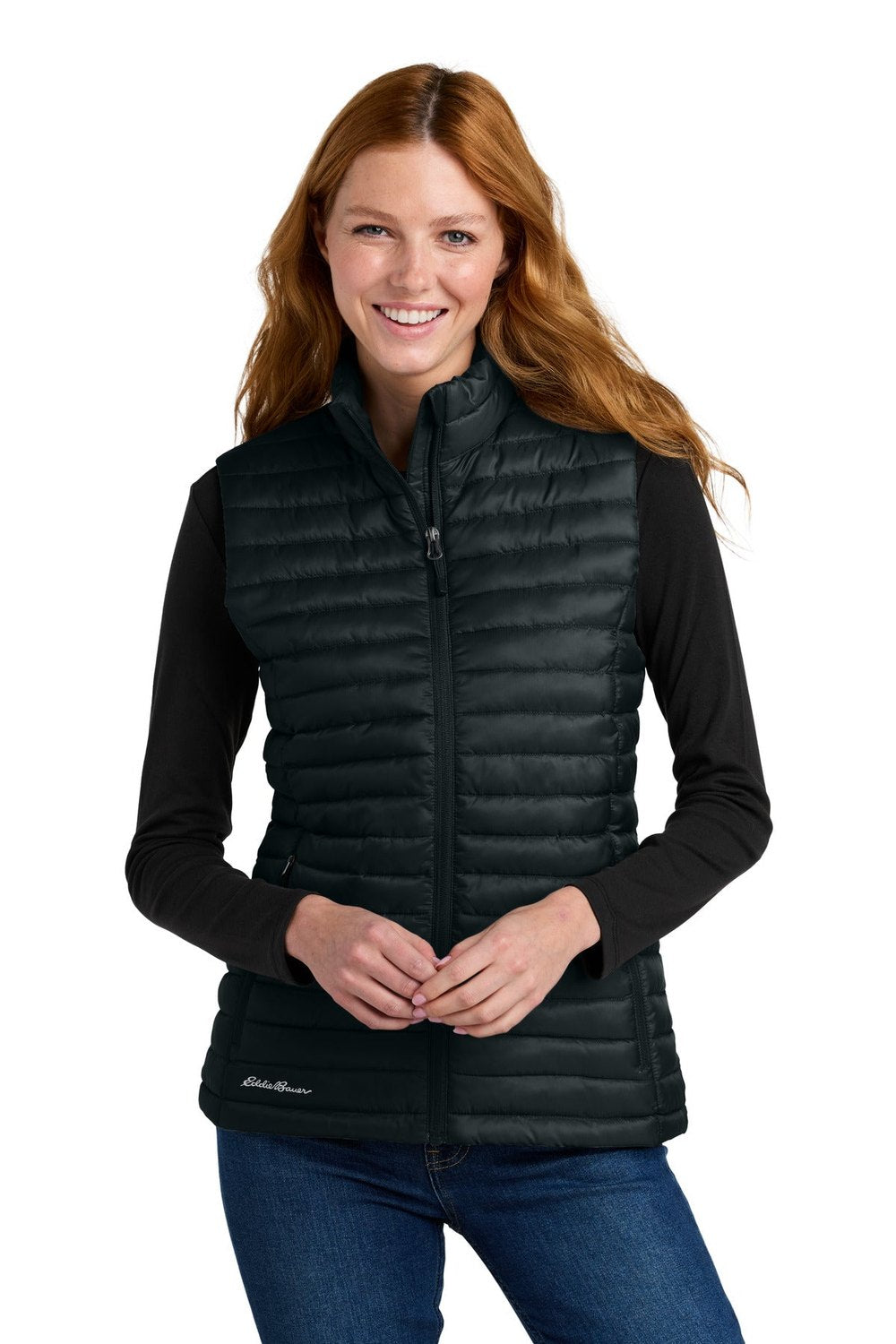 Eddie Bauer Women's Packable Quilted Vest EB517 Corporate Apparel Jackets & Vests