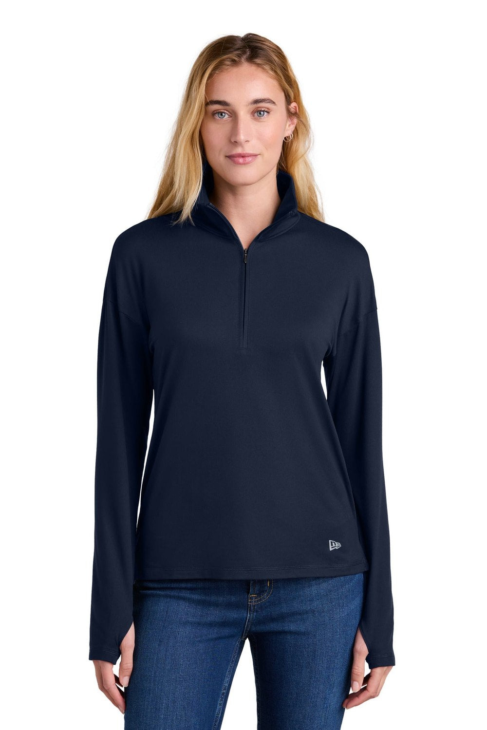New Era Women's Power 1/2-Zip LNEA228 Corporate Apparel Shirts & Tops
