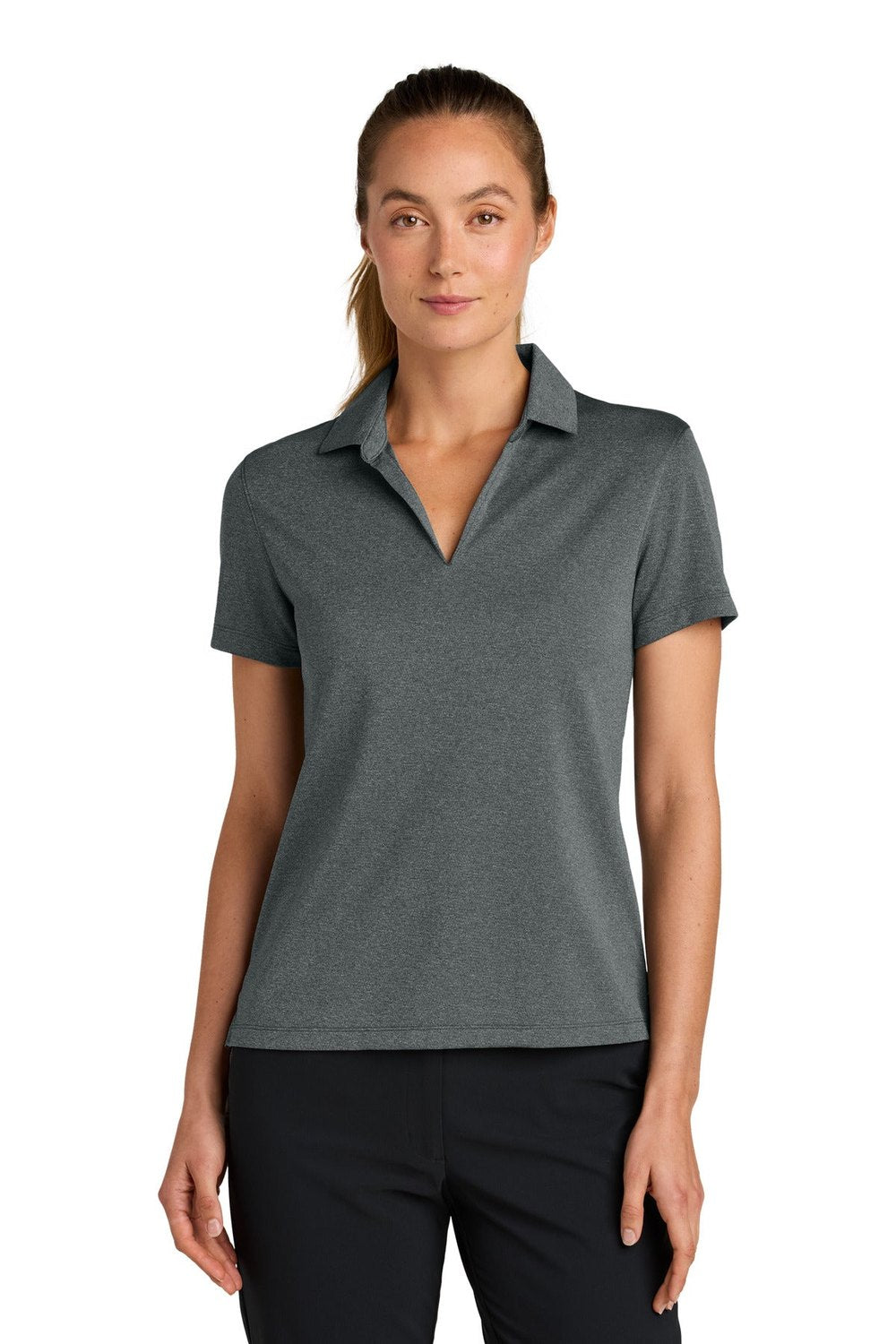 Nike Women's Dri-FIT Smooth Heather Polo NKFQ4793 Corporate Apparel Shirts & Tops