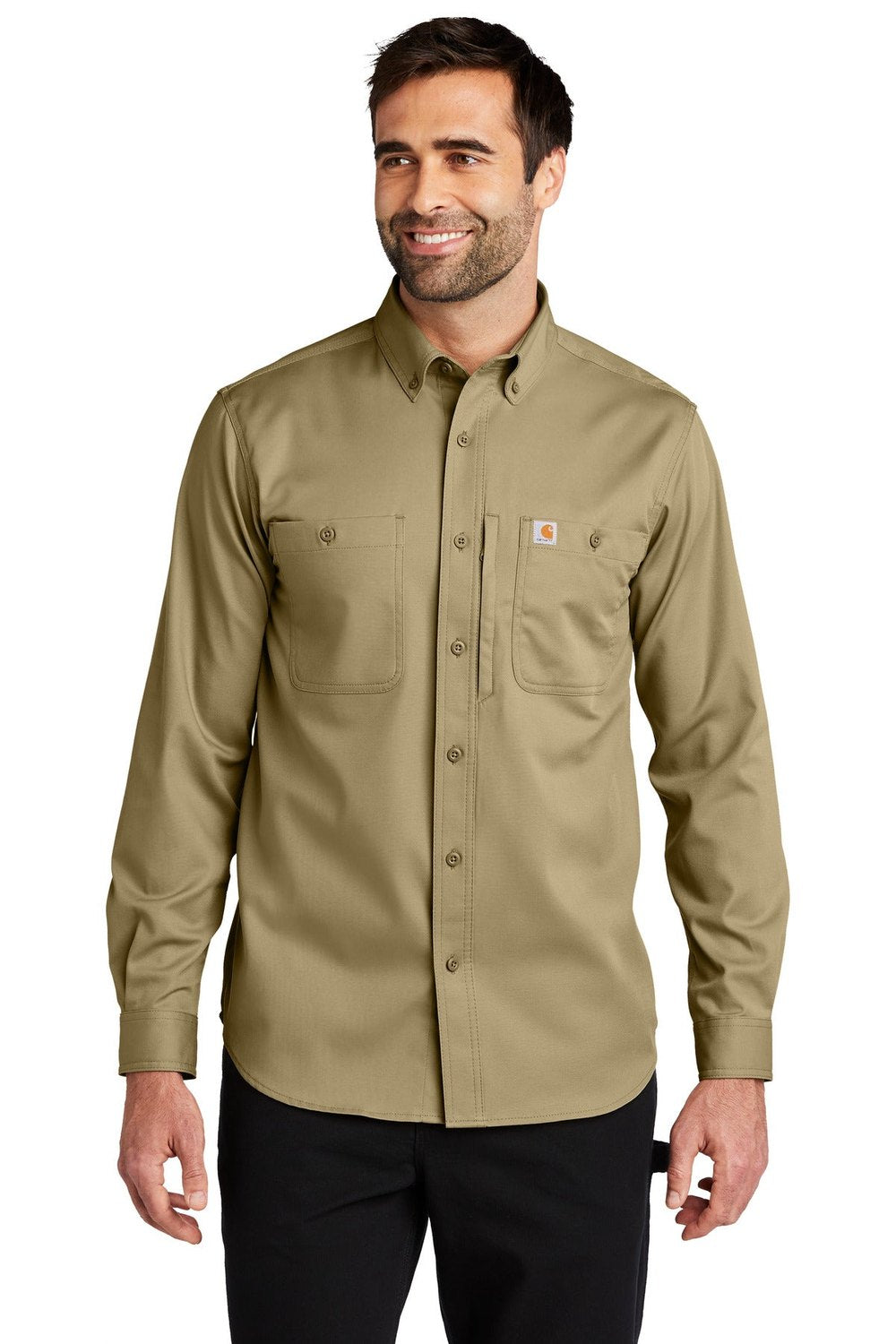 Carhartt Men's Rugged Professional Series Long Sleeve Shirt CT106689 Corporate Apparel Shirts & Tops