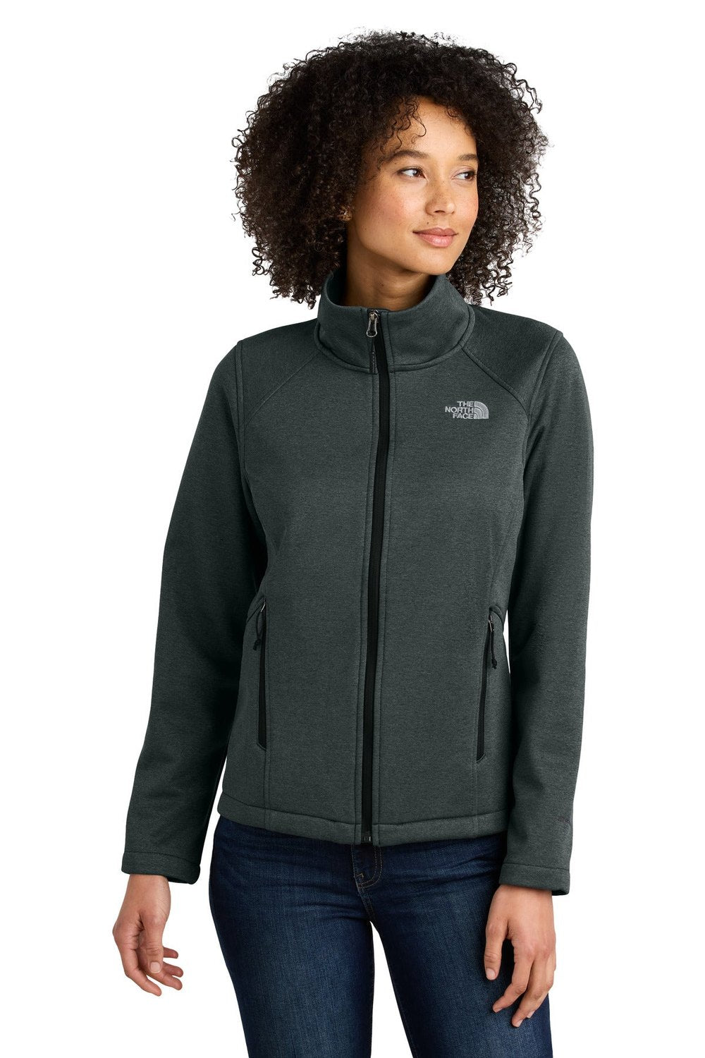 The North Face Women's Chest Logo Ridgewall Soft Shell Jacket NF0A88D4 Corporate Apparel Jackets & Vests
