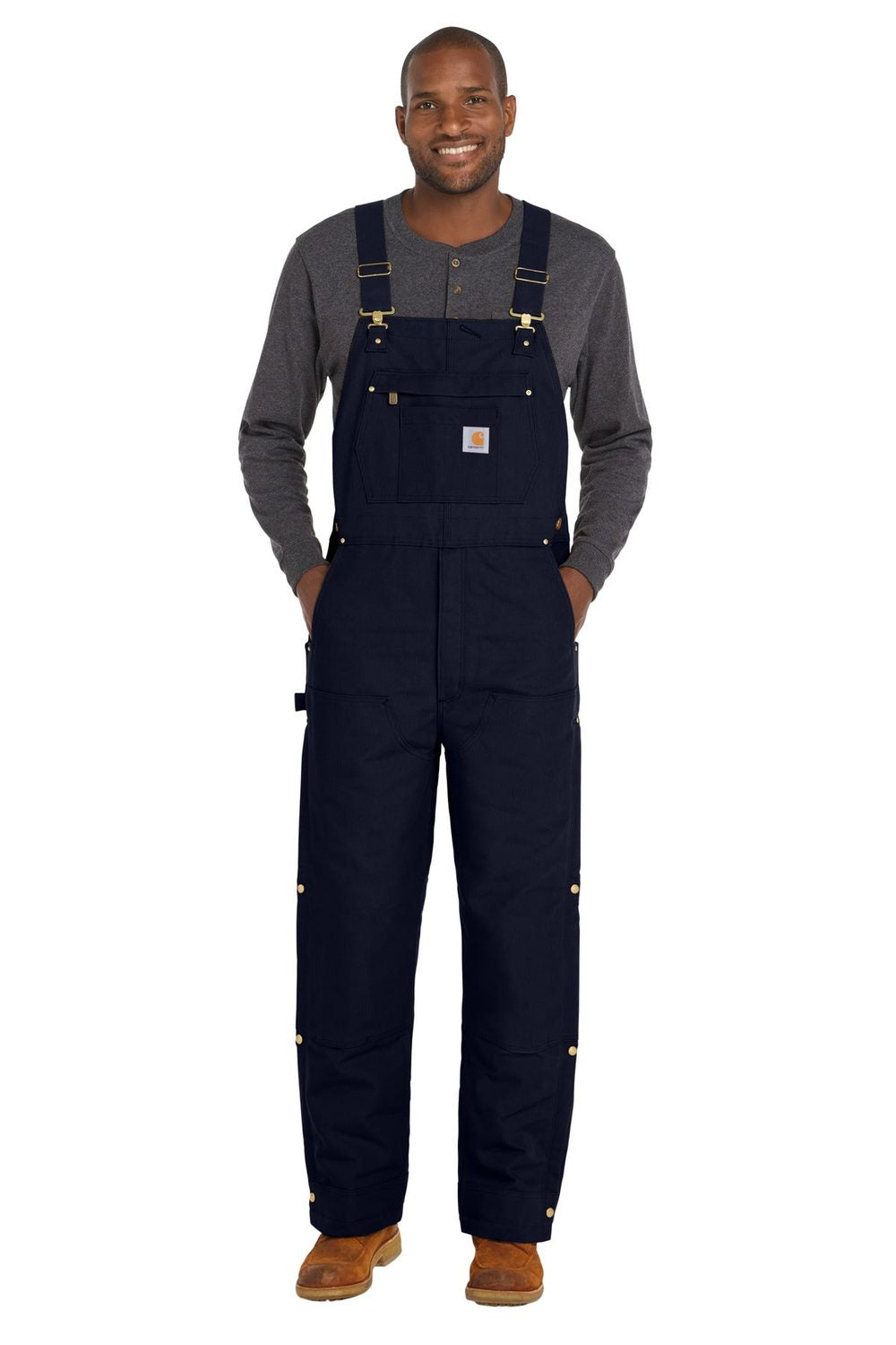 Carhartt Short Firm Duck Insulated Bib Overalls CTS106672 Corporate Apparel Pants & Sweatpants