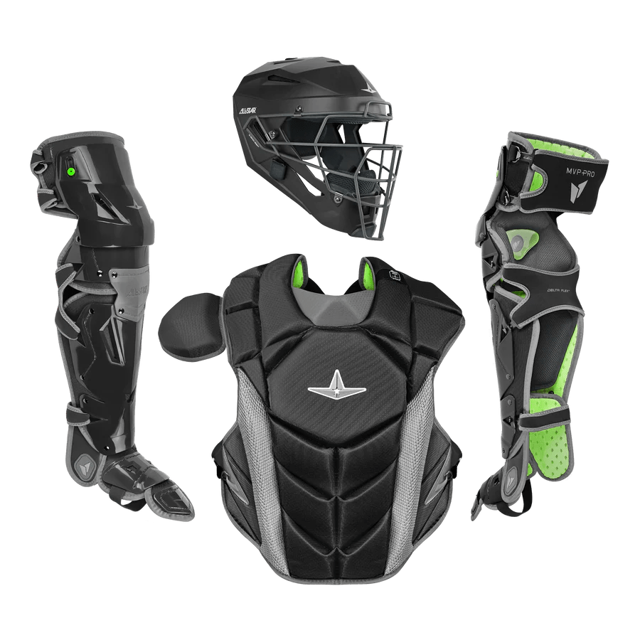 All-Star MVP-PRO™ Series Baseball Catcher's Kit Baseball Catcher's Protective Equipment All