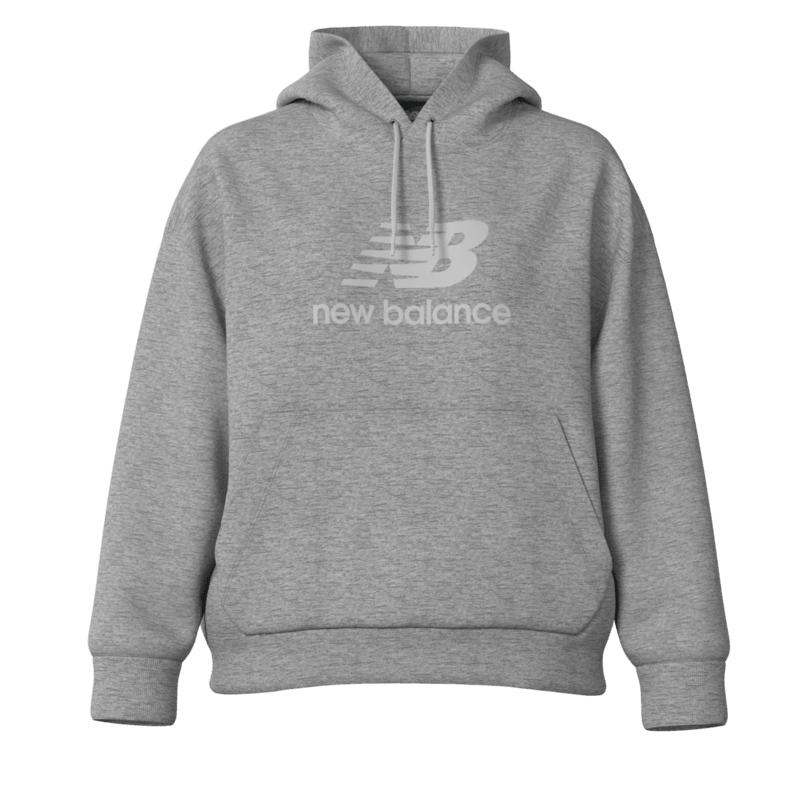 New Balance Women's Sport Essentials Fleece Logo Hoodie Womens Apparel Sweatshirts & Fleece