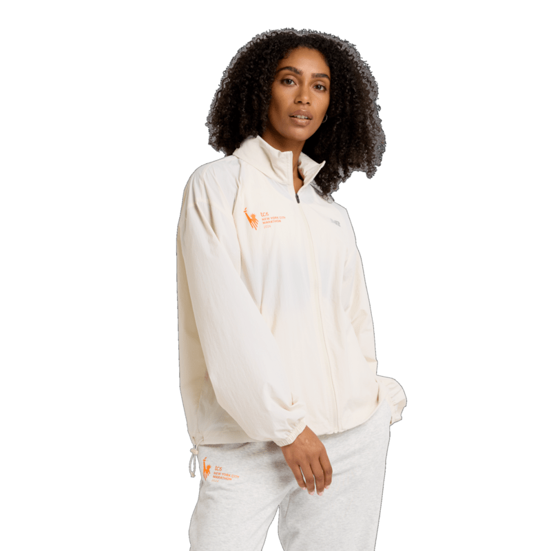 New Balance Women's NYC Marathon Athletics Packable Jacket Womens Apparel Jackets & Vests
