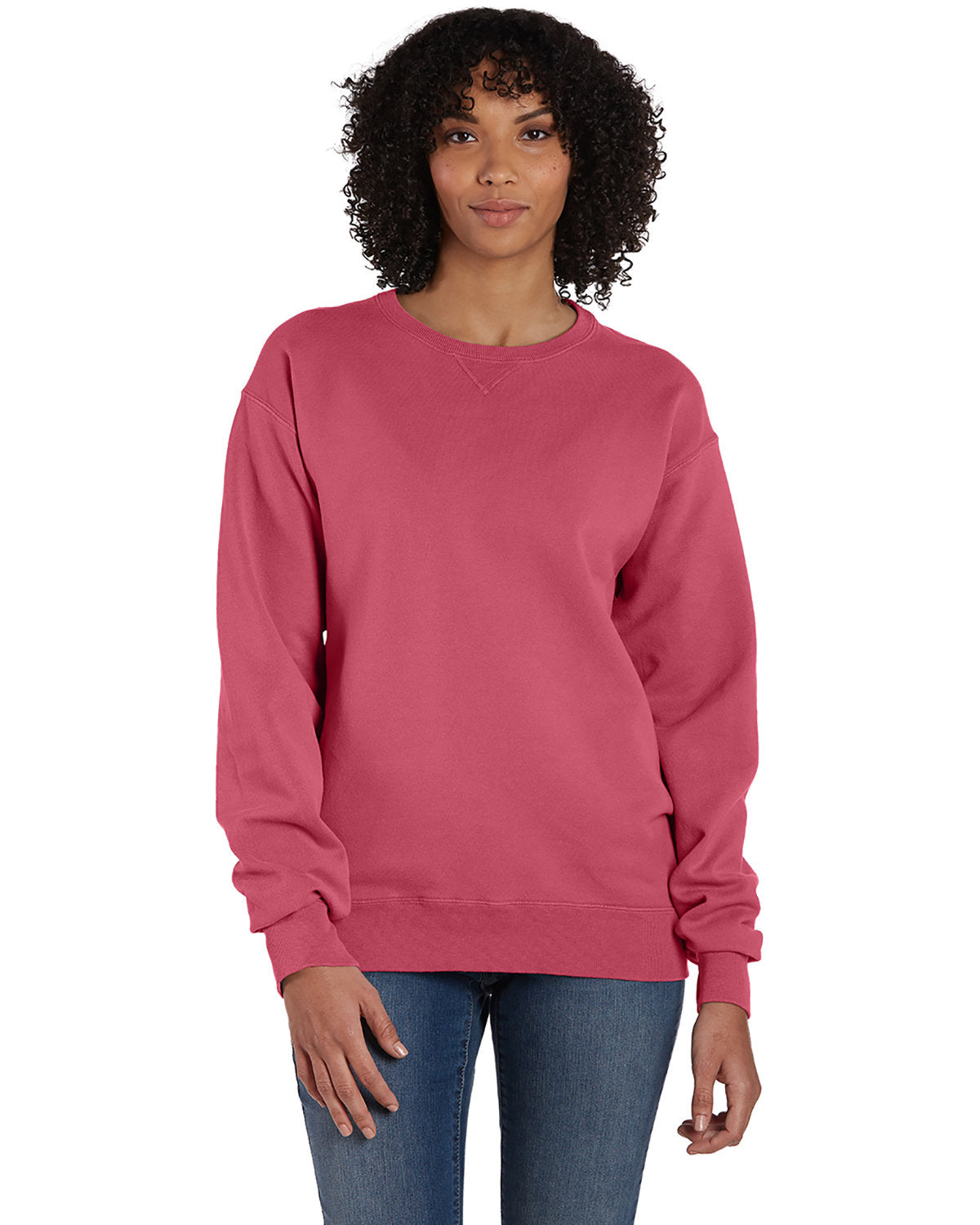 Hanes Women's ComfortWash Crew Sweatshirt