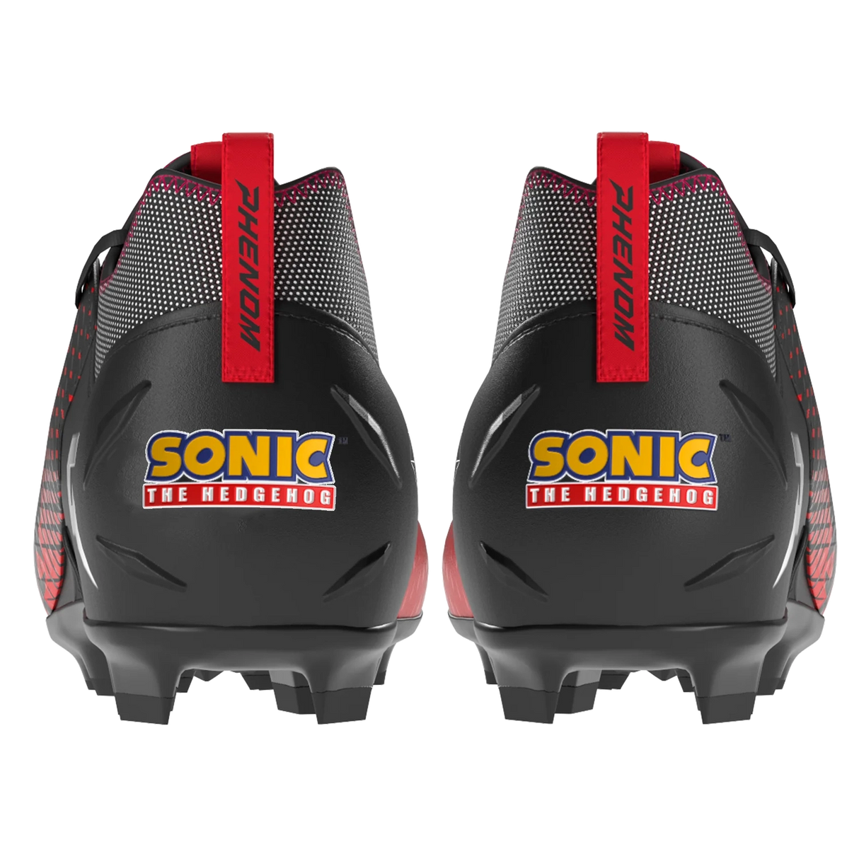 Phenom Elite Youth Shadow the Hedgehog Football Cleats - Quantum Speed 2.0 Football Footwear Youth