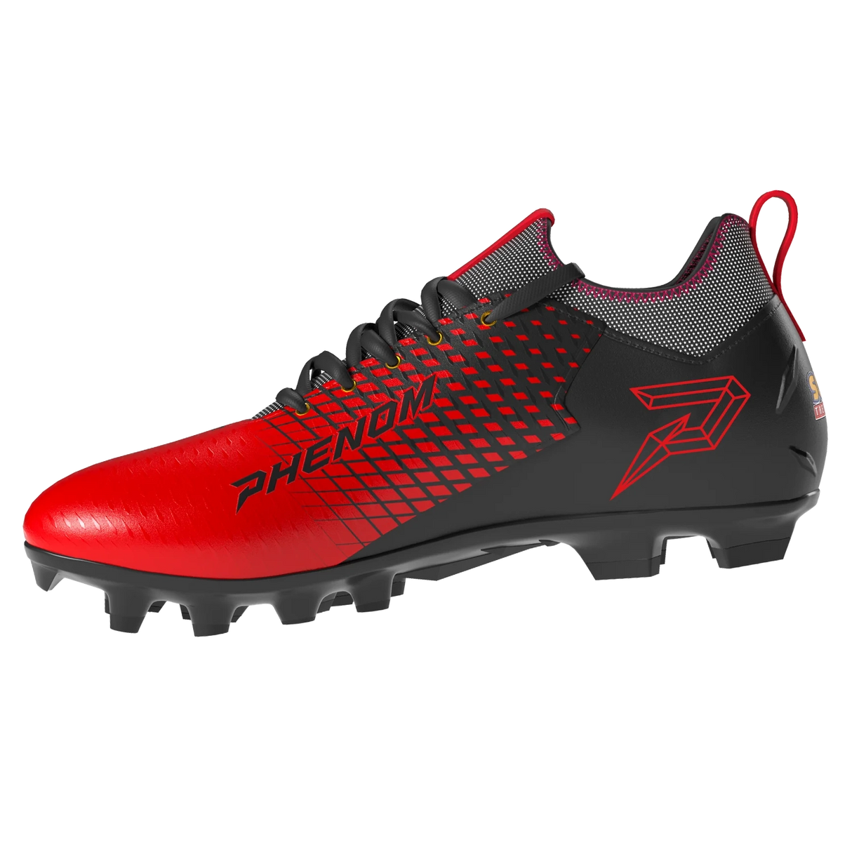Phenom Elite Youth Shadow the Hedgehog Football Cleats - Quantum Speed 2.0 Football Footwear Youth