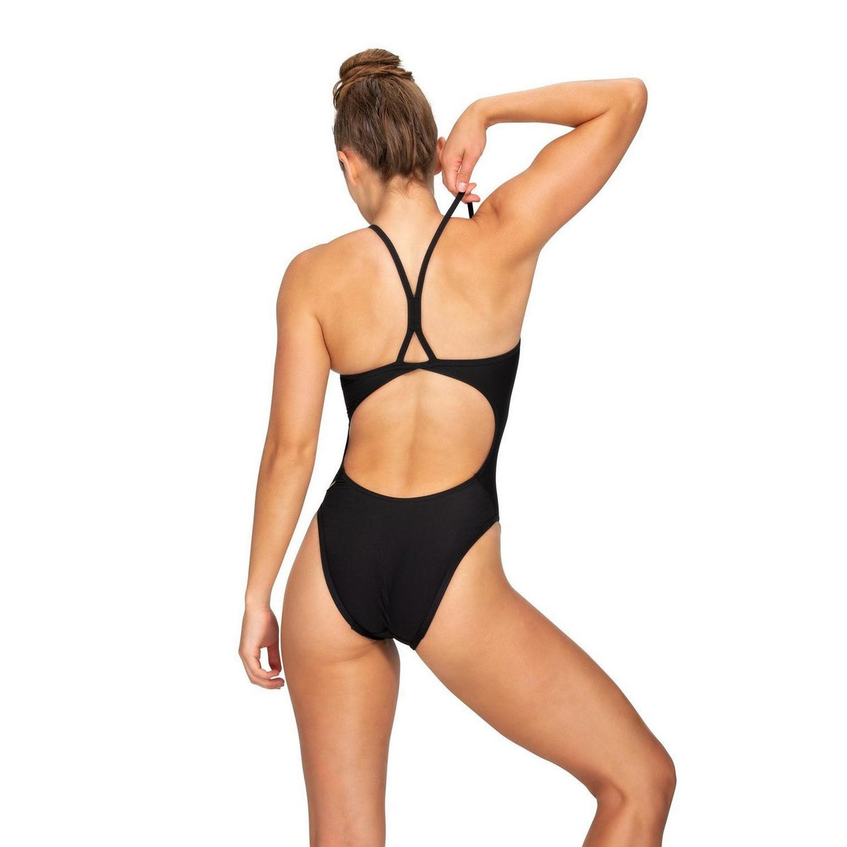 Mizuno Women's Exer Thin Strap Swimsuit-4