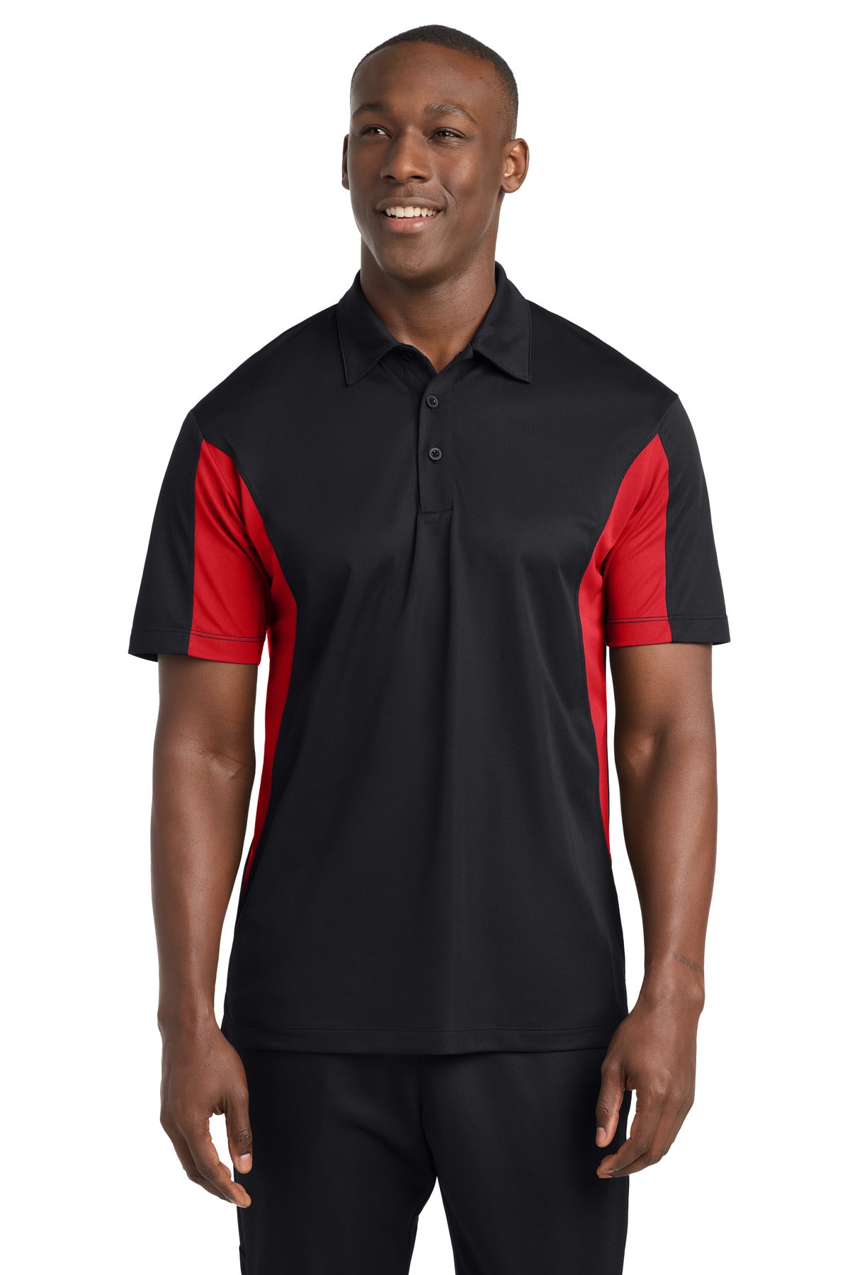Sport-Tek Men's Tall Side Blocked Micropique Sport-Wick Polo
