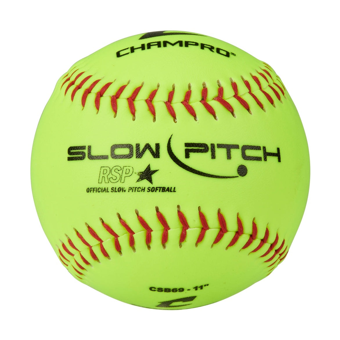 Champro One Dozen 11" Slow Pitch Practice Softballs