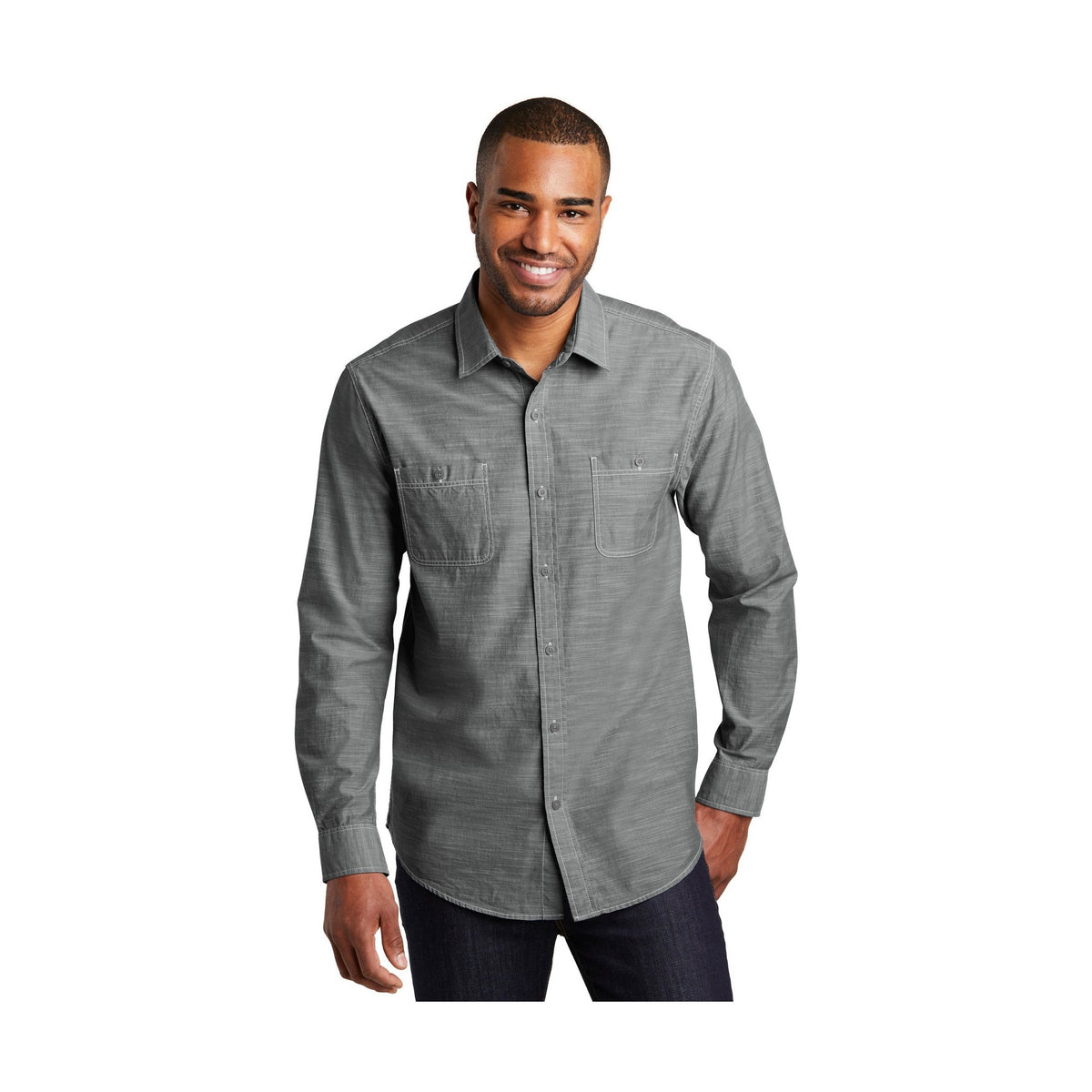 Port Authority Men's Slub Chambray Shirt