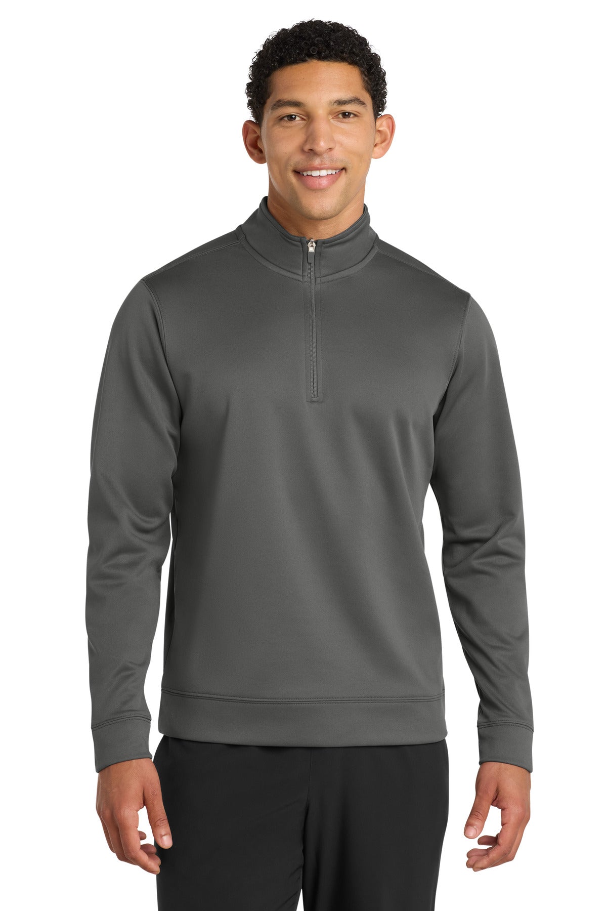 Port & Co Men's Performance Fleece 1/4-Zip Pullover Sweatshirt