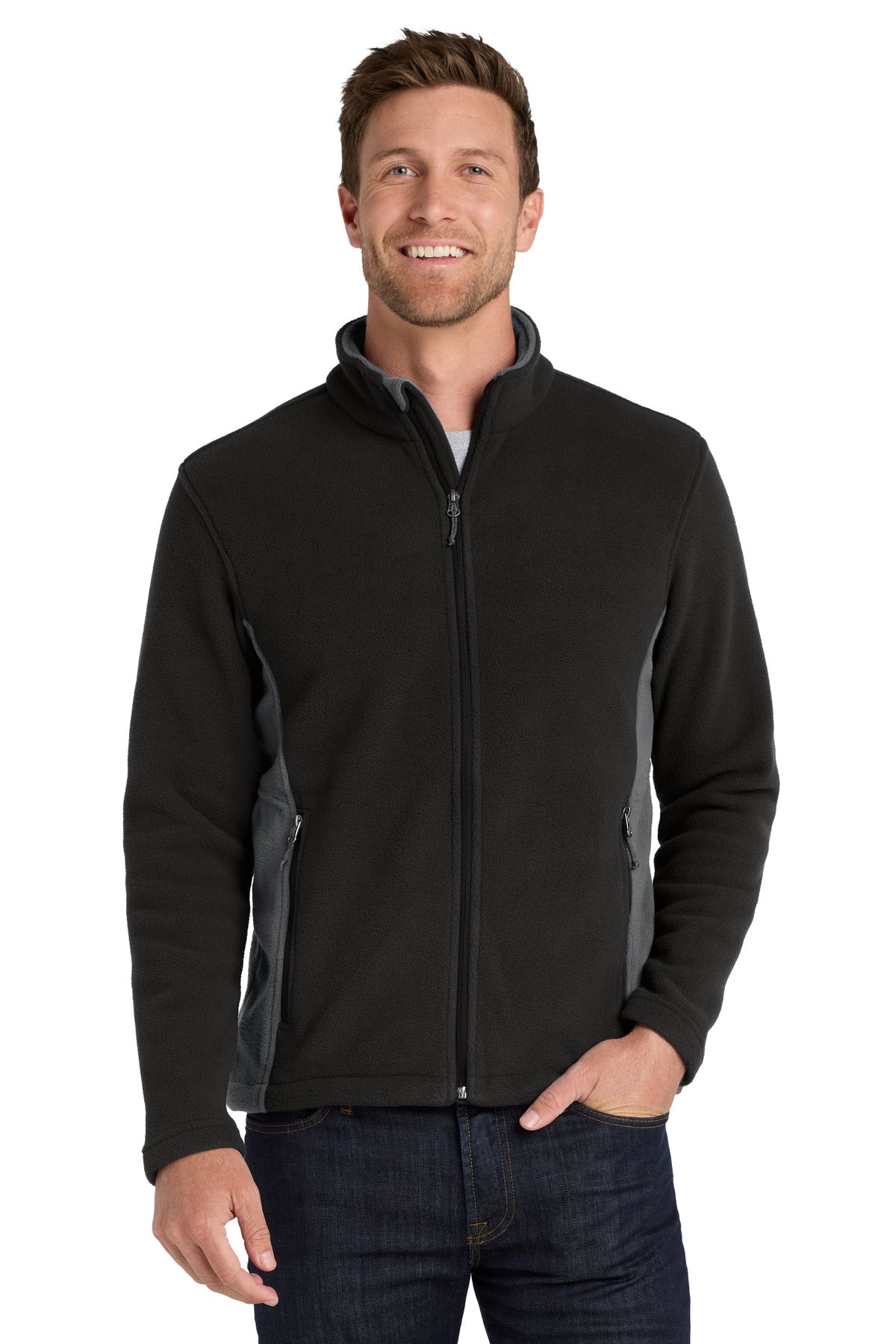 Port Authority Men's Colorblock Value Fleece Jacket