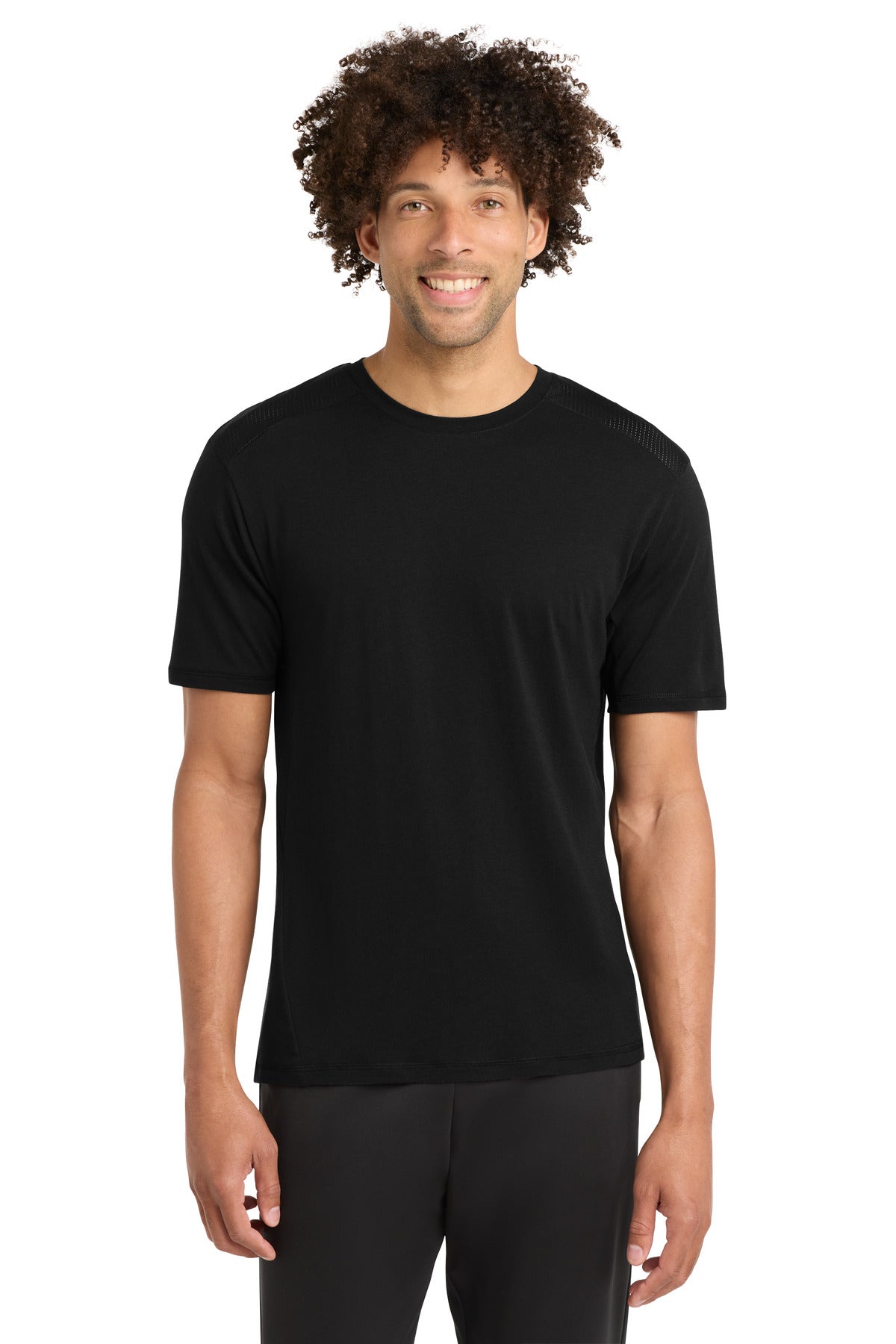 Sport-Tek Men's PosiCharge Tri-Blend Wicking Draft Tee