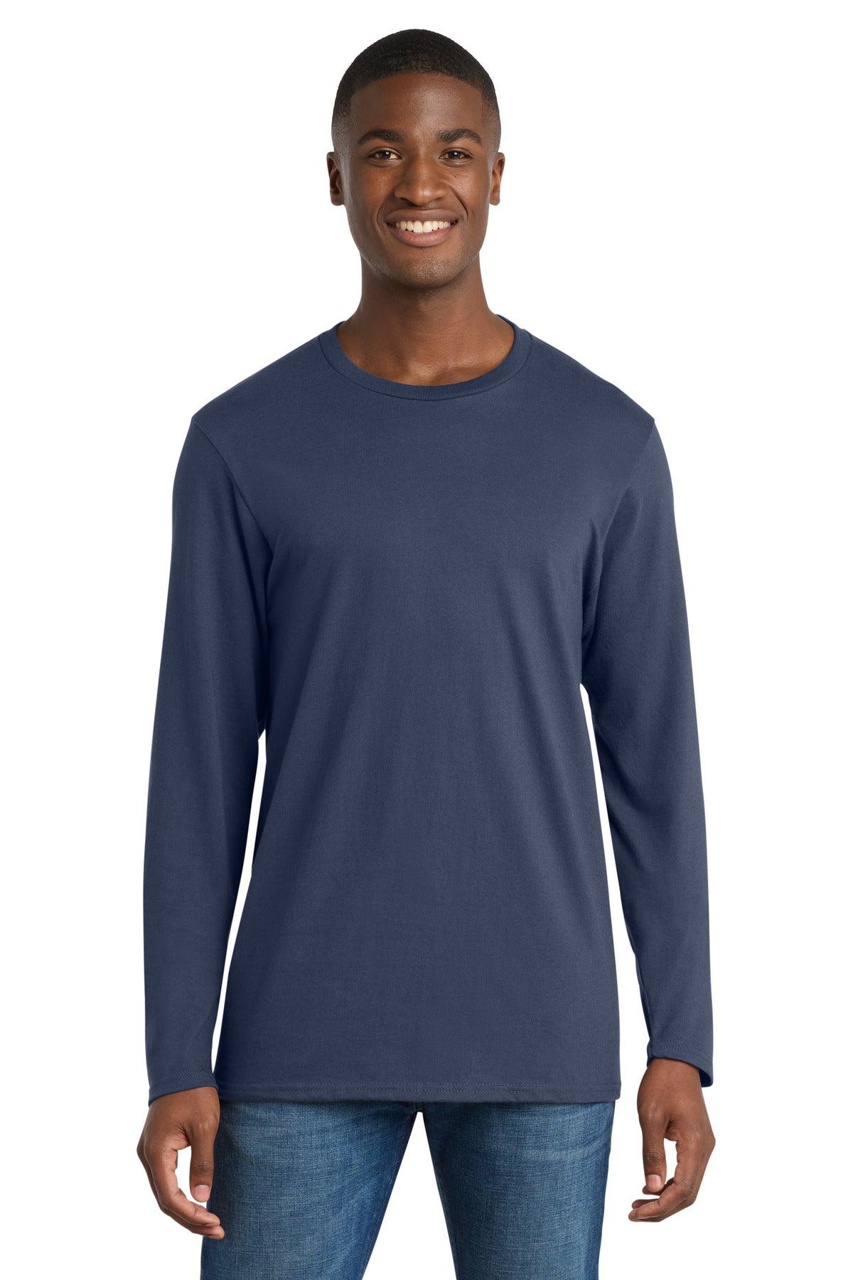 Port & Co Men's Long Sleeve Bouncer Tee PC600LS